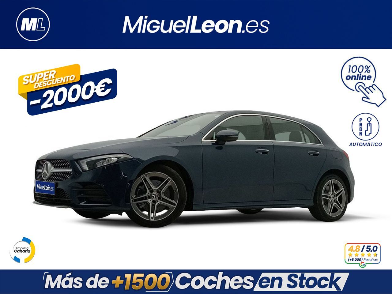 MERCEDES Clase A (A 250 e) en Palmas, Las