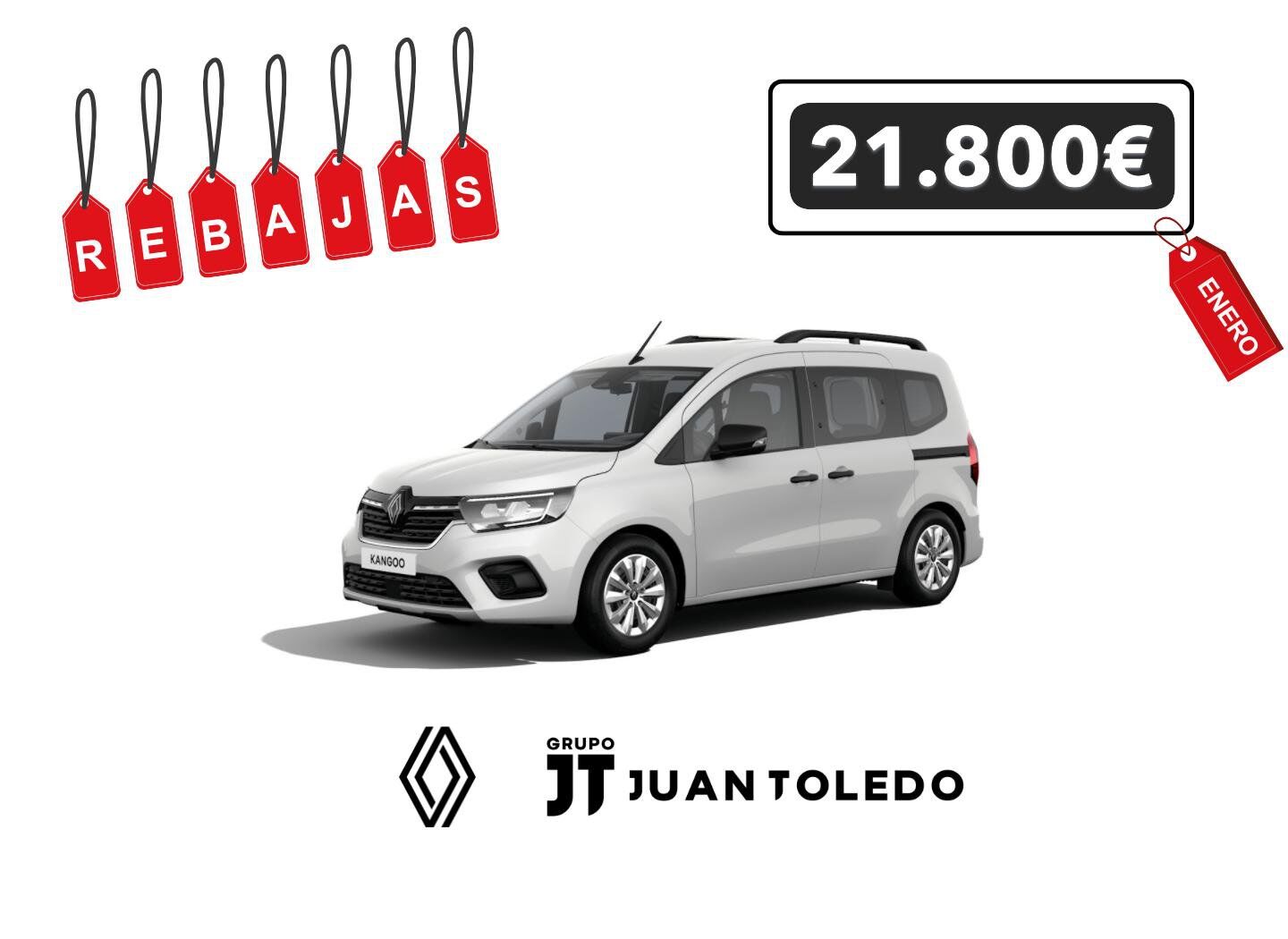 RENAULT Kangoo (1.5 Blue dCi 95cv Authentic) en Palmas, Las