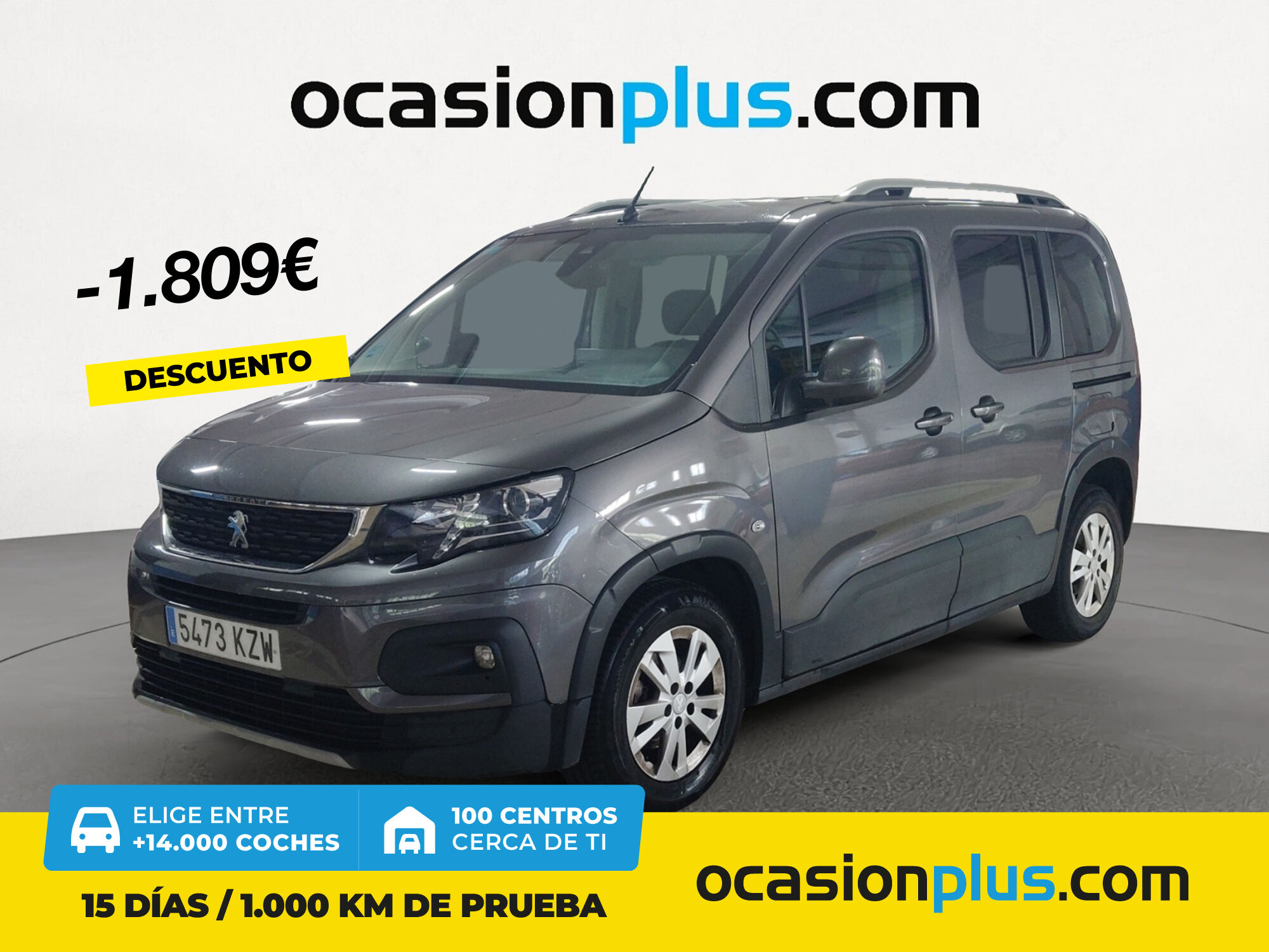 PEUGEOT Rifter (BlueHDi 100 Allure Standard 73 kW (100 CV)) en Madrid