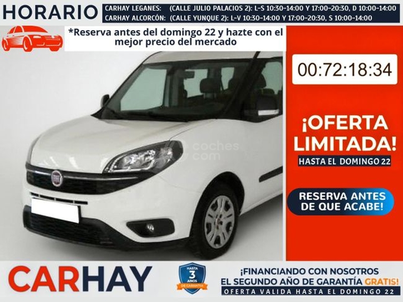 Foto del FIAT Dobló Cargo 1.3Mjt Base Plus 70kW