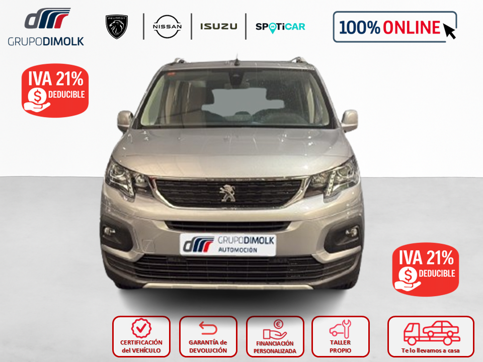 PEUGEOT Rifter (1.5 BlueHDi 130cv Allure Standard) en Coruña, A