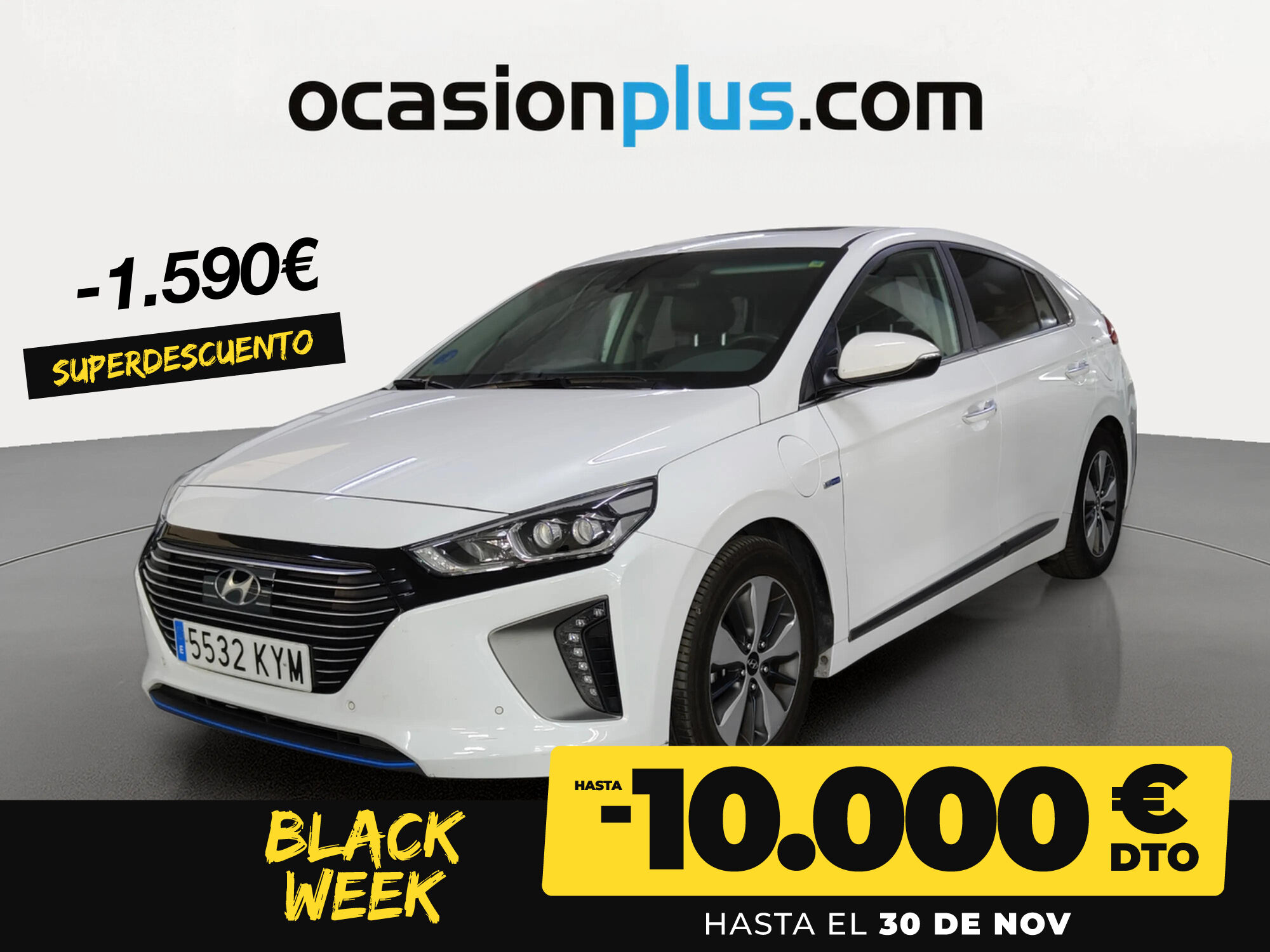 HYUNDAI Ioniq (1.6 GDI PHEV Style 104 kW (141 CV)) en Madrid
