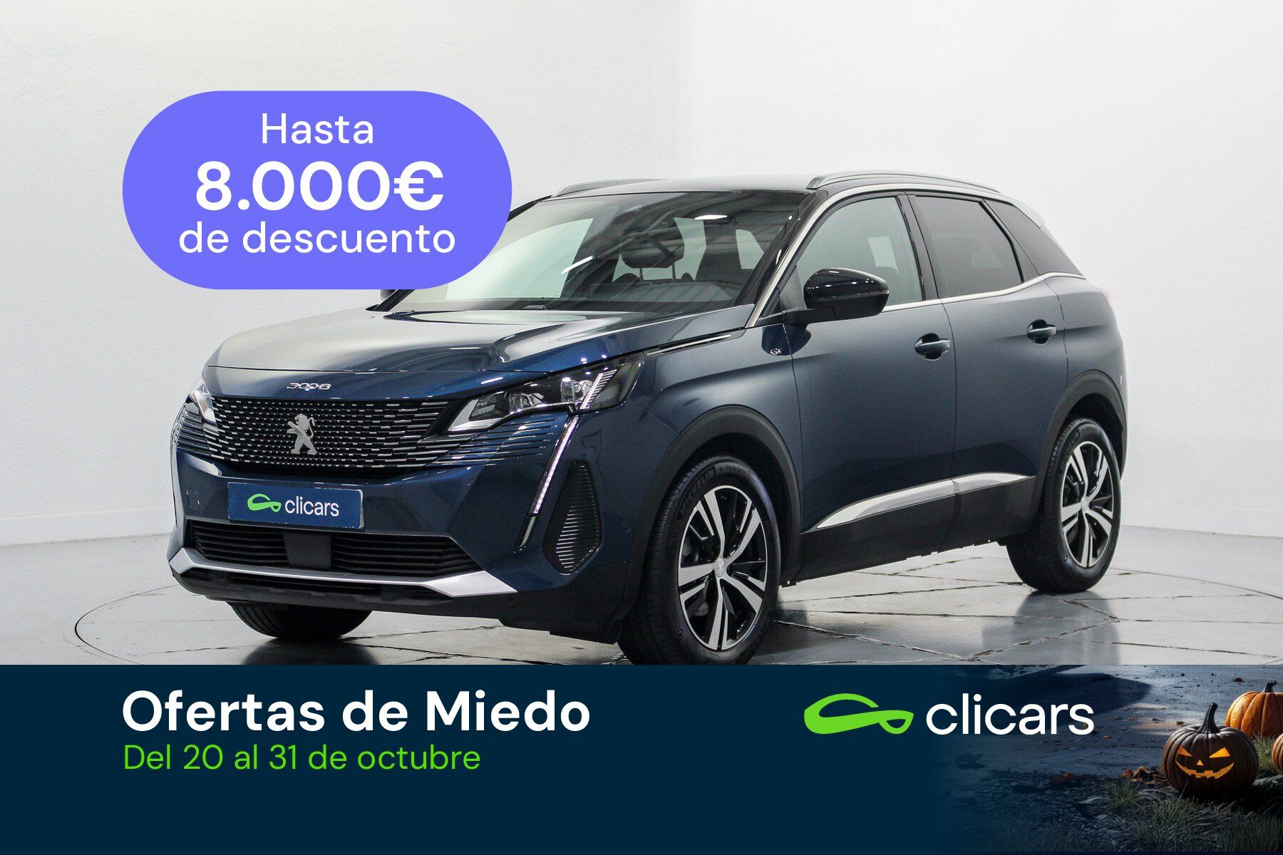 PEUGEOT 3008 (3008 1.5BlueHDi GT S&S EAT8 130) en Madrid
