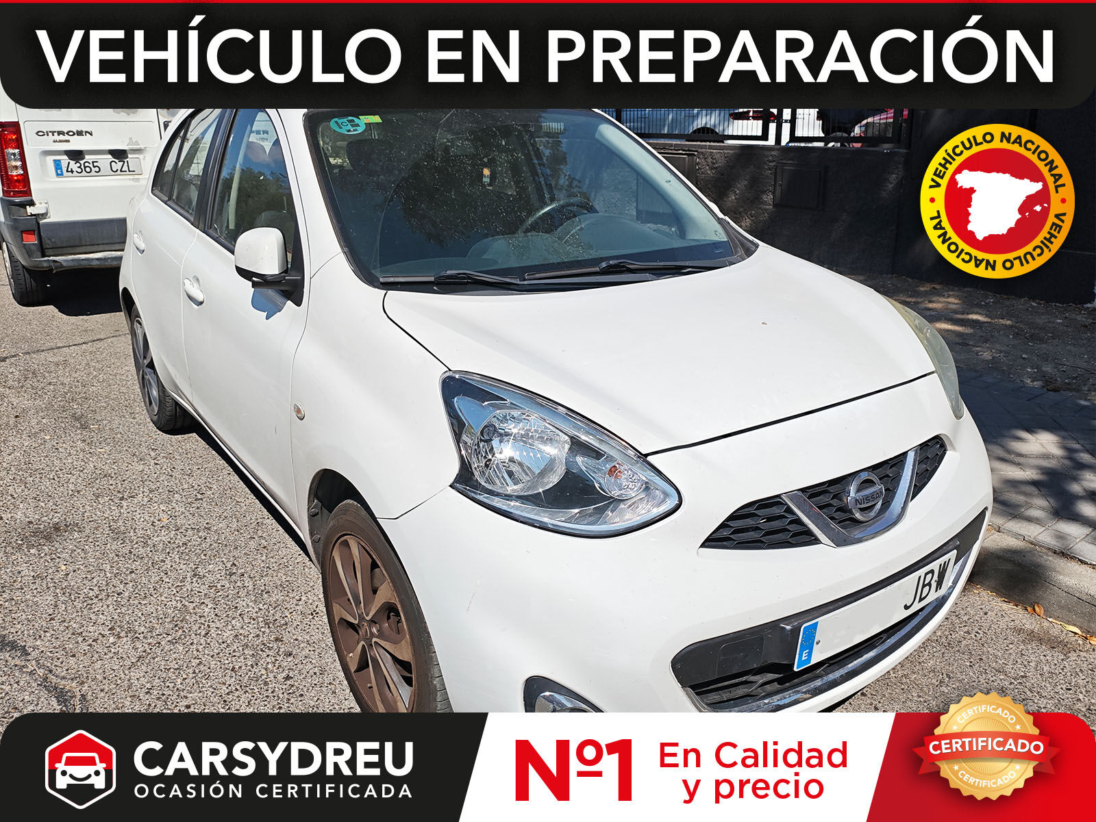 NISSAN Micra (5p 1.2G (80 CV) TEKNA) en Madrid