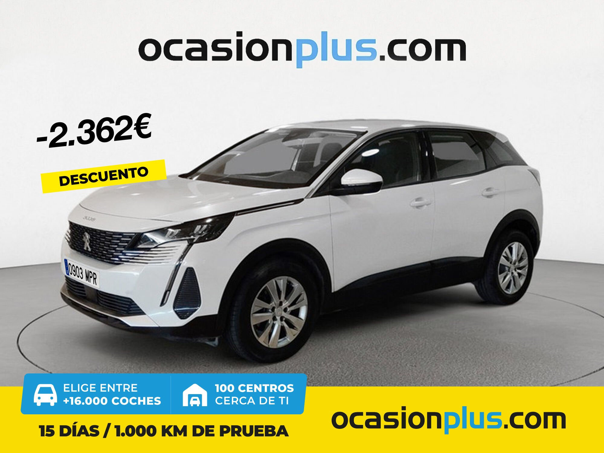 PEUGEOT 3008 (BlueHDi 130 S&S Active Pack EAT8 96 kW (130 CV)) en Madrid