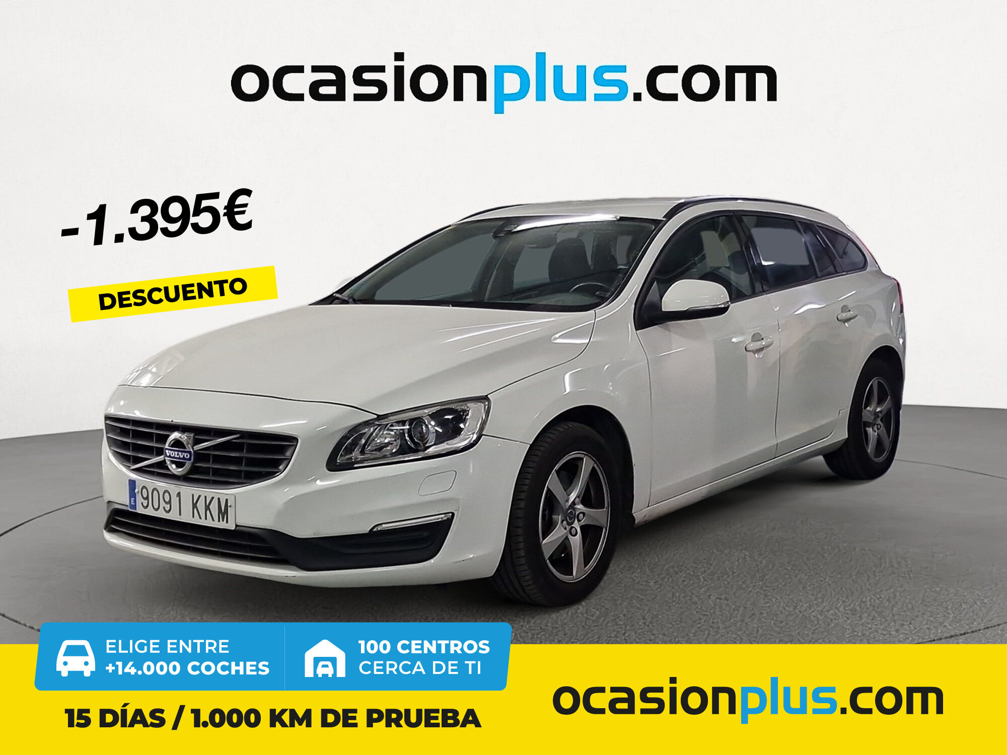 VOLVO V60 (D3 Kinetic 110 kW (150 CV)) en Madrid