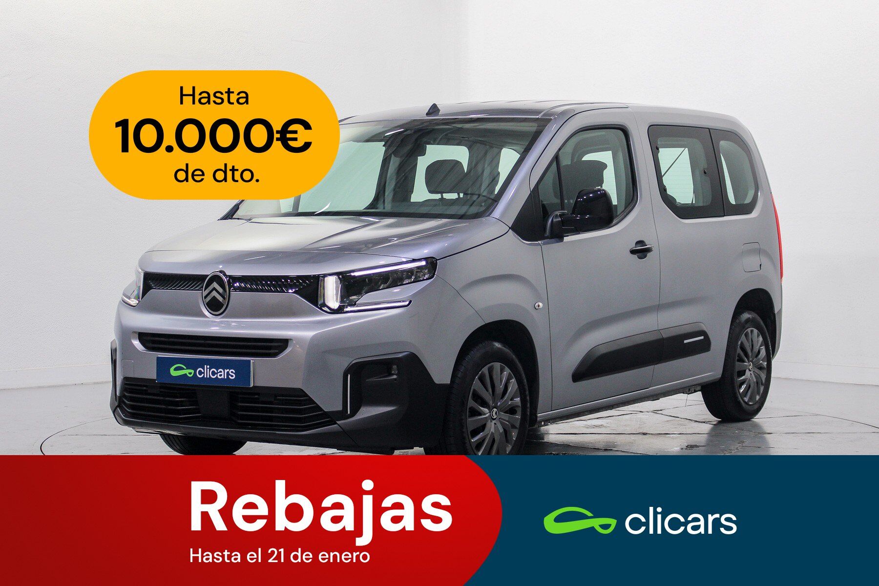 CITROEN Berlingo (Berlingo BlueHDi S&S Talla M Plus 100) en Madrid