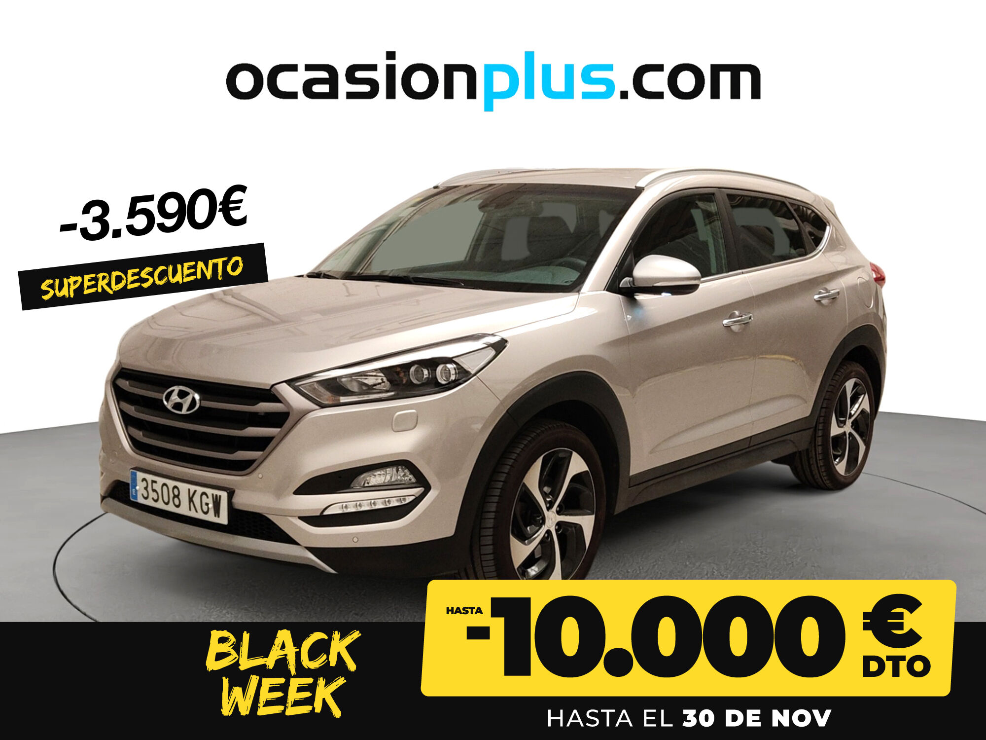 HYUNDAI Tucson (1.7 CRDI BlueDrive Kosmo 4x2 85 kW (115 CV)) en Madrid