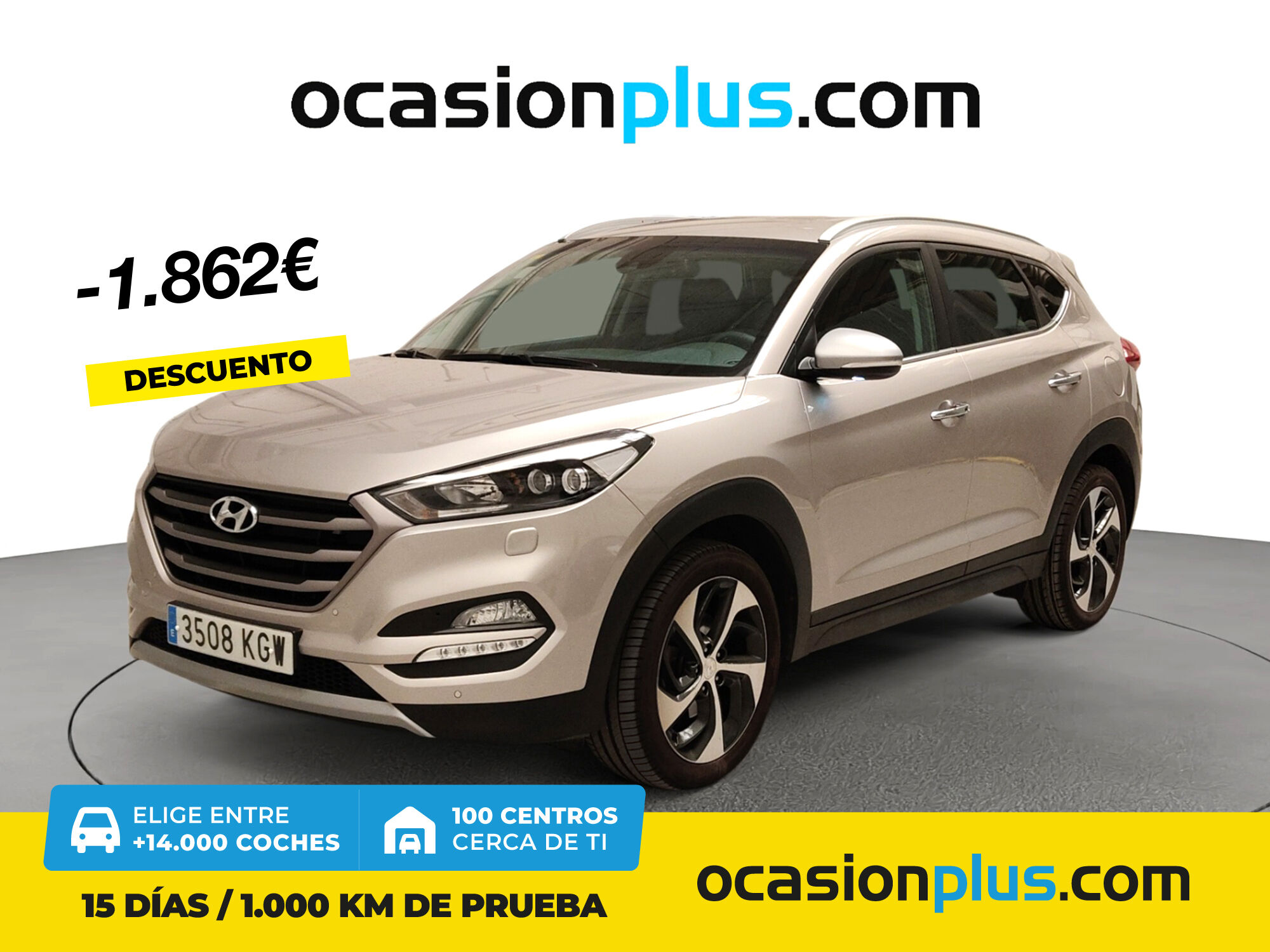HYUNDAI Tucson (1.7 CRDI BlueDrive Kosmo 4x2 85 kW (115 CV)) en Madrid