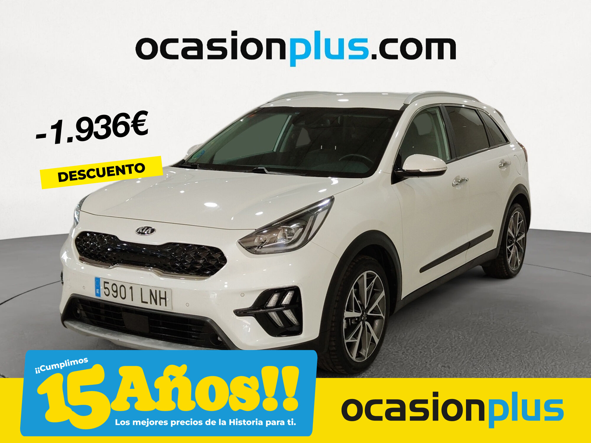 KIA Niro (1.6 GDi HEV Híbrido Emotion 104 kW (141 CV)) en Madrid