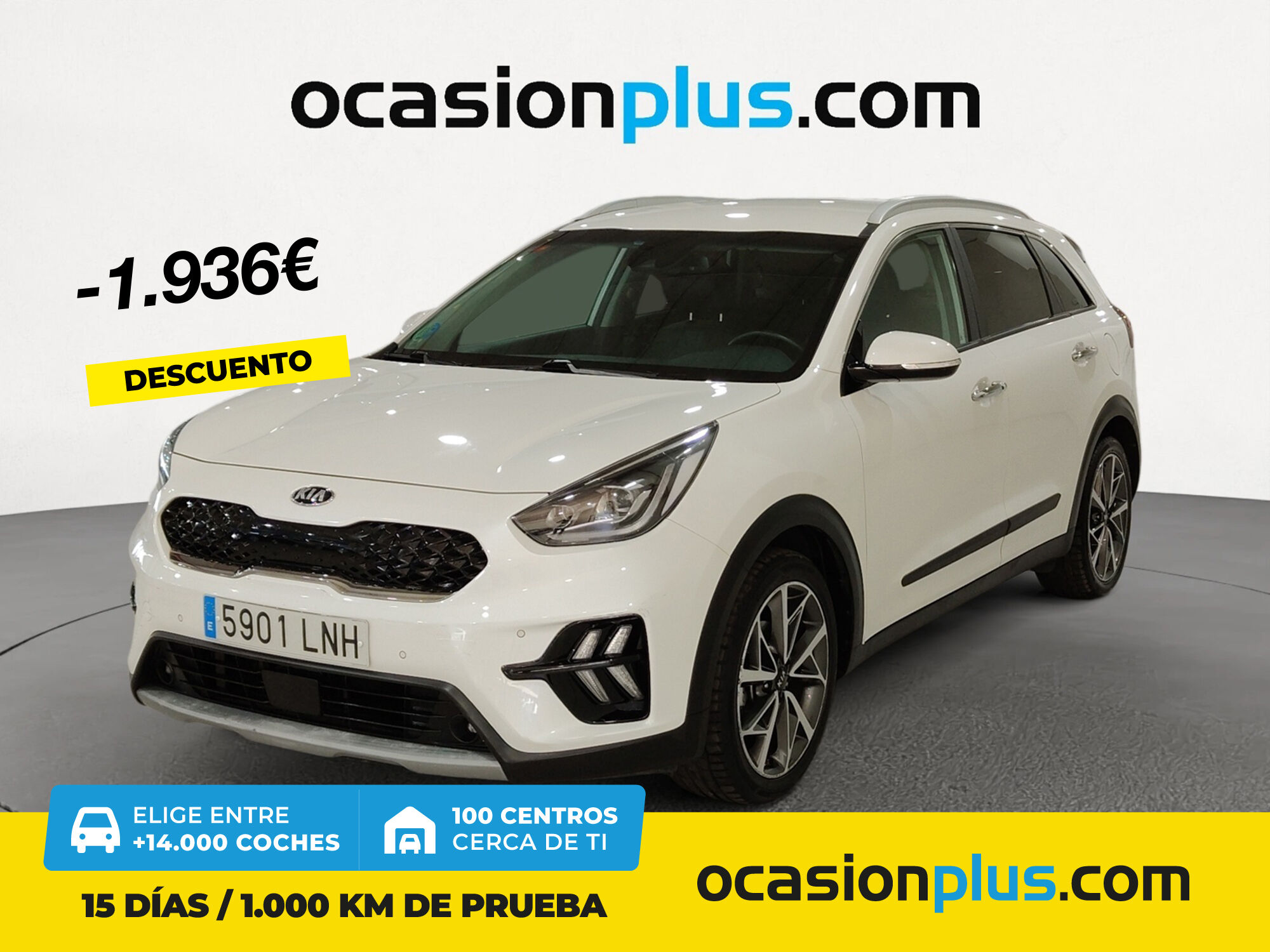 KIA Niro (1.6 GDi HEV Híbrido Emotion 104 kW (141 CV)) en Madrid