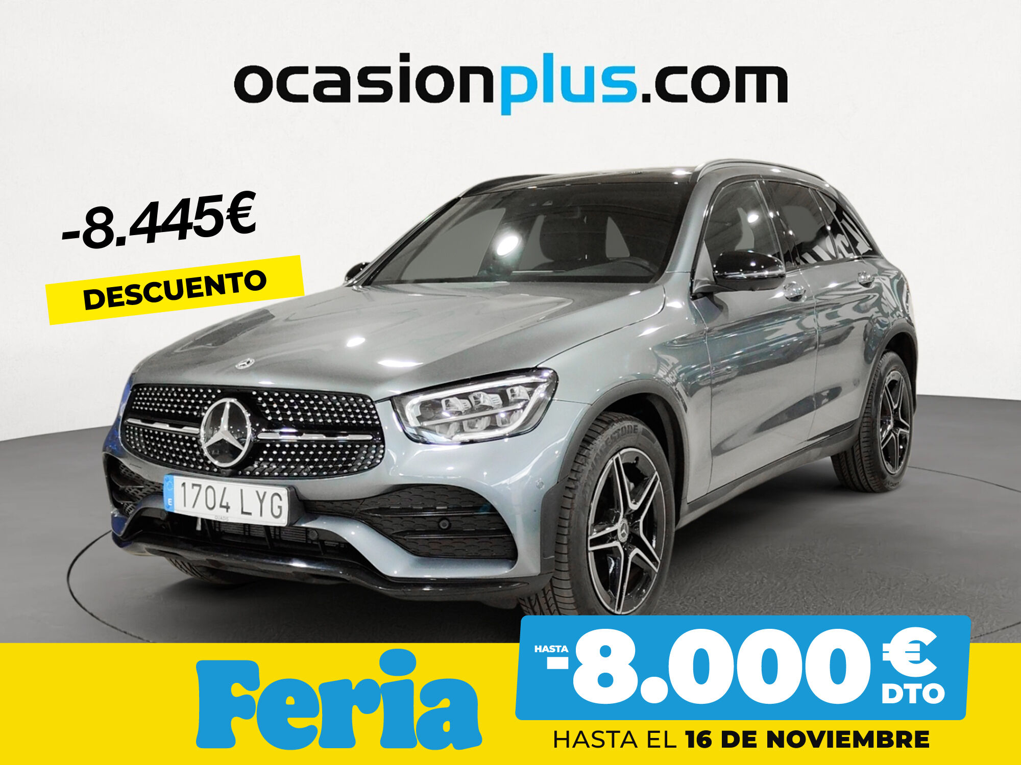 MERCEDES Clase GLC (300 4Matic 190 kW (258 CV)) en Madrid
