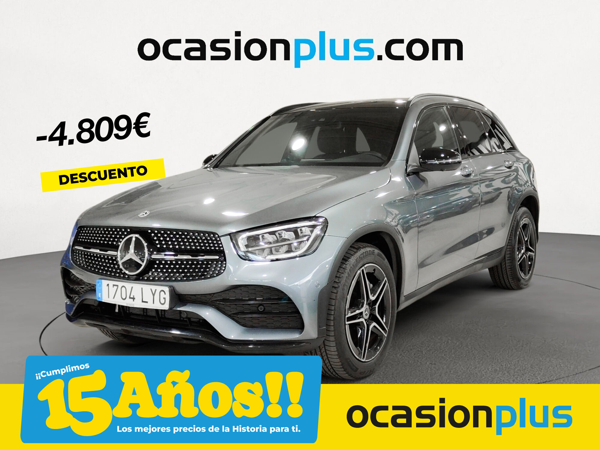 MERCEDES Clase GLC (300 4Matic 190 kW (258 CV)) en Madrid