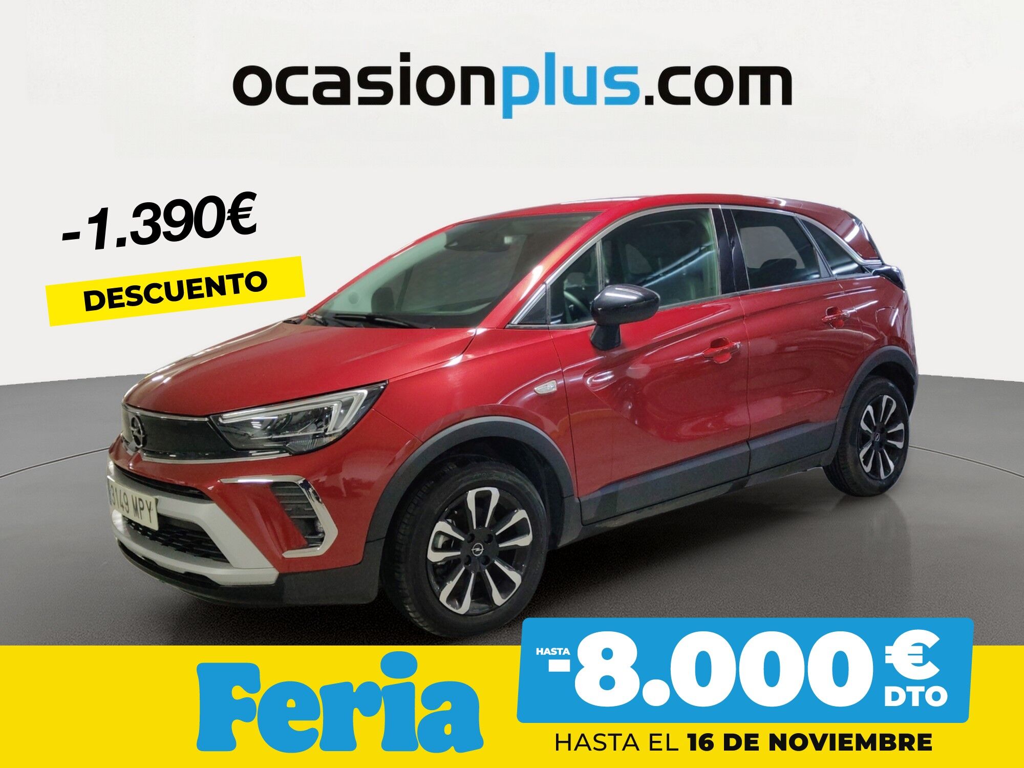 OPEL Crossland (1.2 Elegance Pack 81 kW (110 CV)) en Madrid