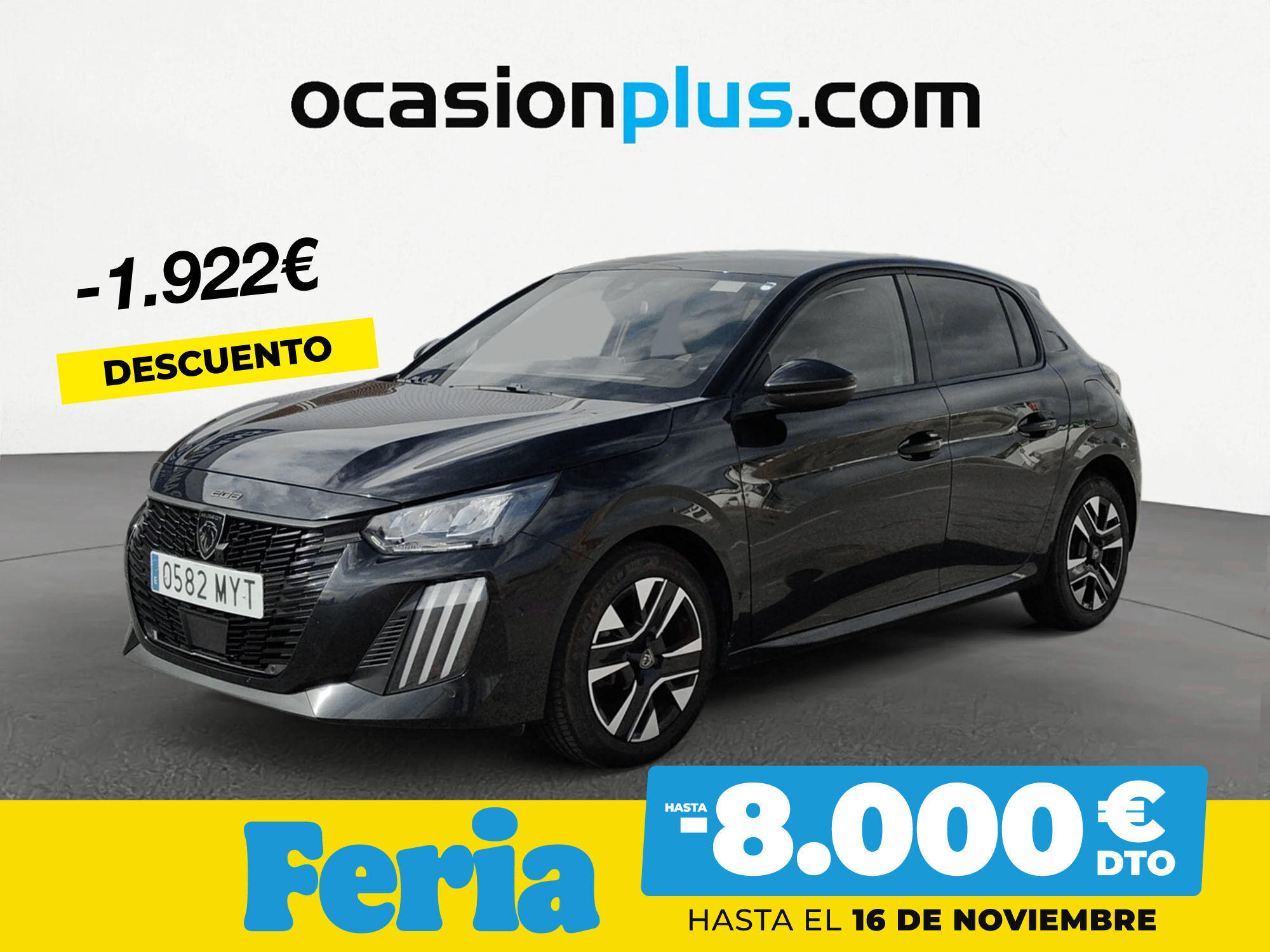 PEUGEOT 208 (PureTech 100 Allure 75 kW (100 CV)) en Madrid