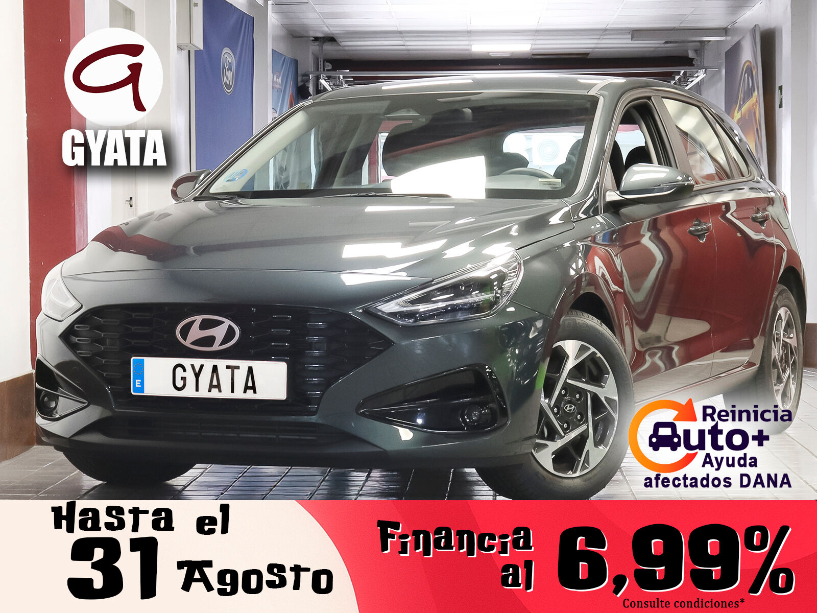 HYUNDAI i30 (1.0 TGDI 48V Klass 74 kW (100 CV)) en Madrid