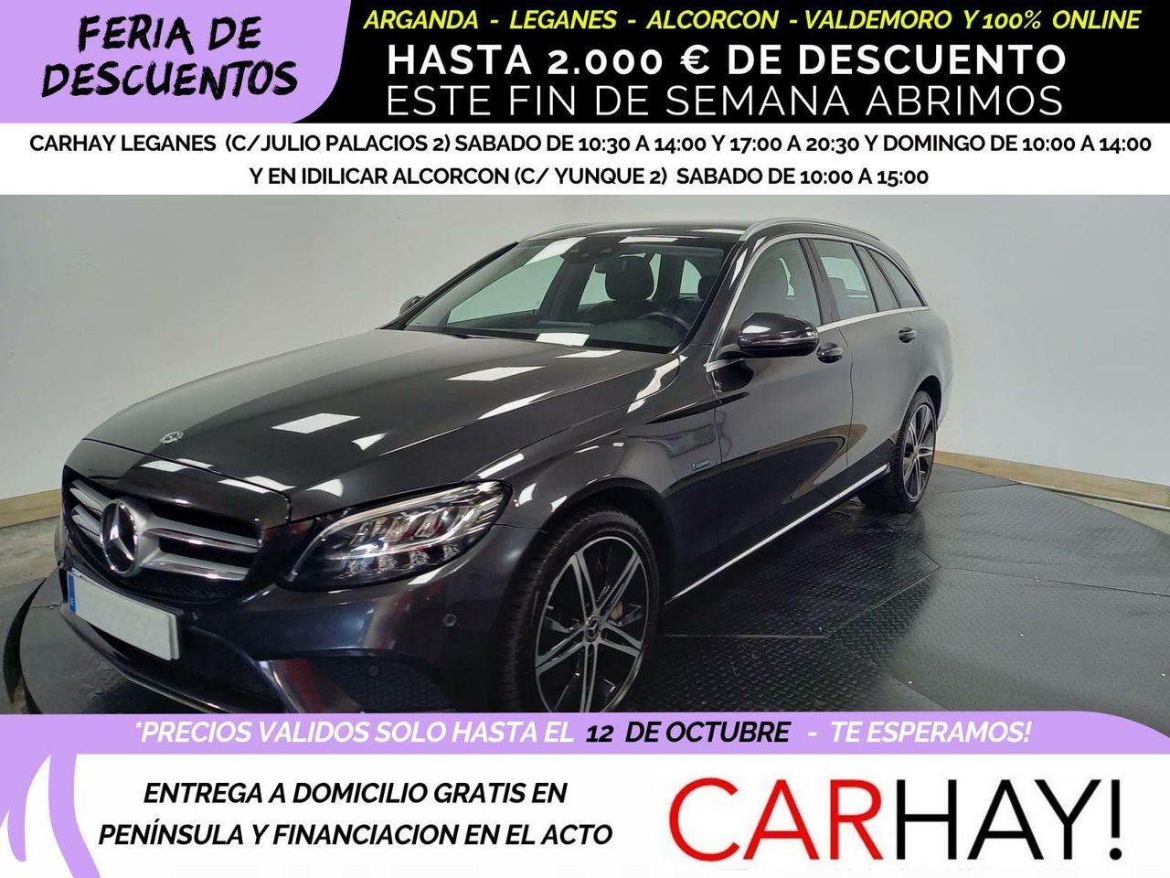 MERCEDES Clase C (300 DE PHEV BUSINESS SOLUTION) en Madrid