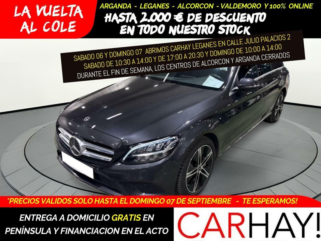 MERCEDES Clase C (300 DE PHEV BUSINESS SOLUTION) en Madrid