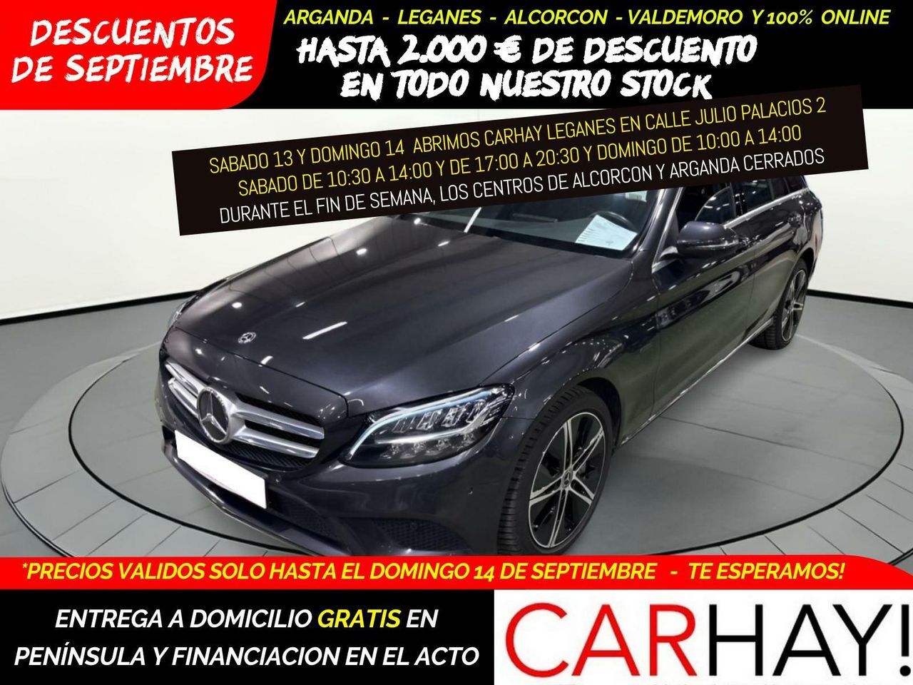 MERCEDES Clase C (300 DE PHEV BUSINESS SOLUTION) en Madrid