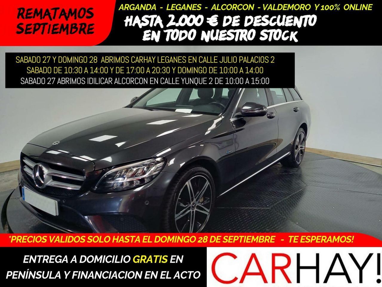 MERCEDES Clase C (300 DE PHEV BUSINESS SOLUTION) en Madrid