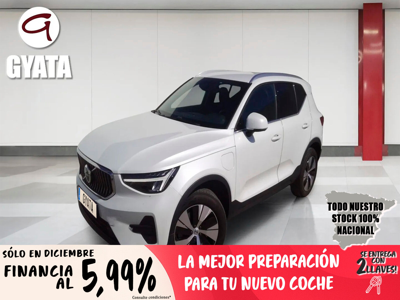 VOLVO XC40 (T4 PHEV Recharge Core Auto 155 kW (211 CV)) en Madrid