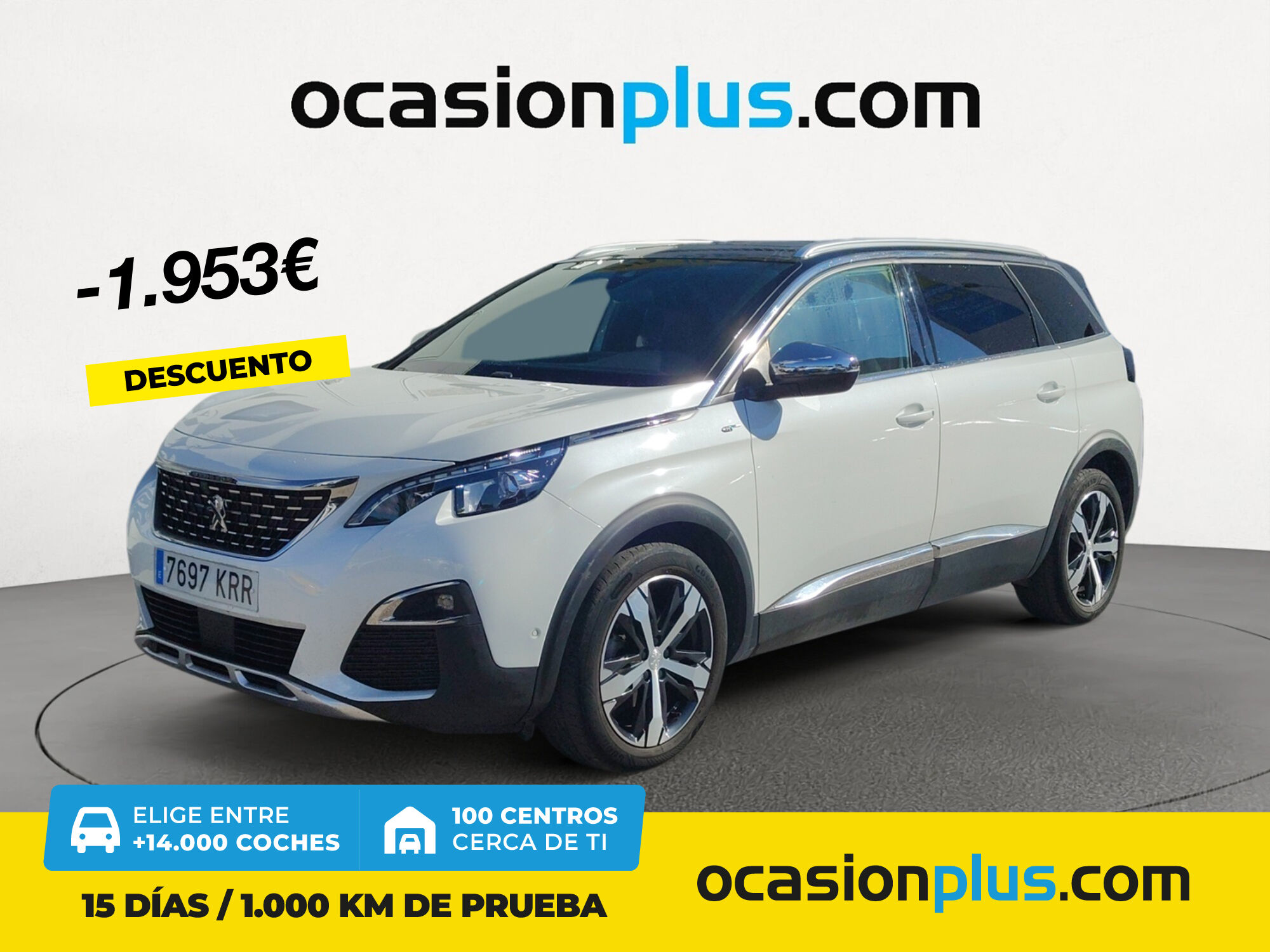 PEUGEOT 5008 (BlueHDi 180 S&S GT EAT8 132 kW (180 CV)) en Madrid