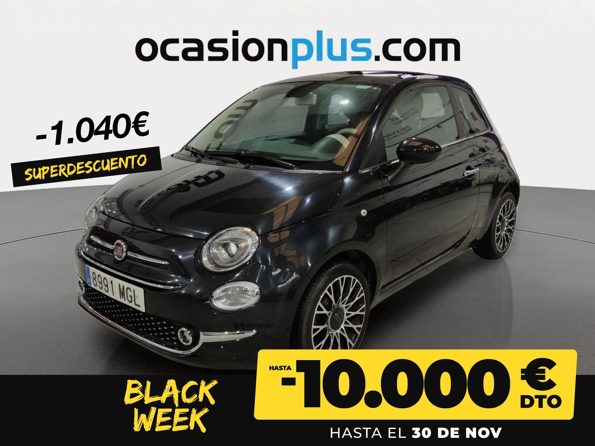 FIAT 500 (1.0 Hybrid Dolcevita 51 kW (70 CV)) en Madrid