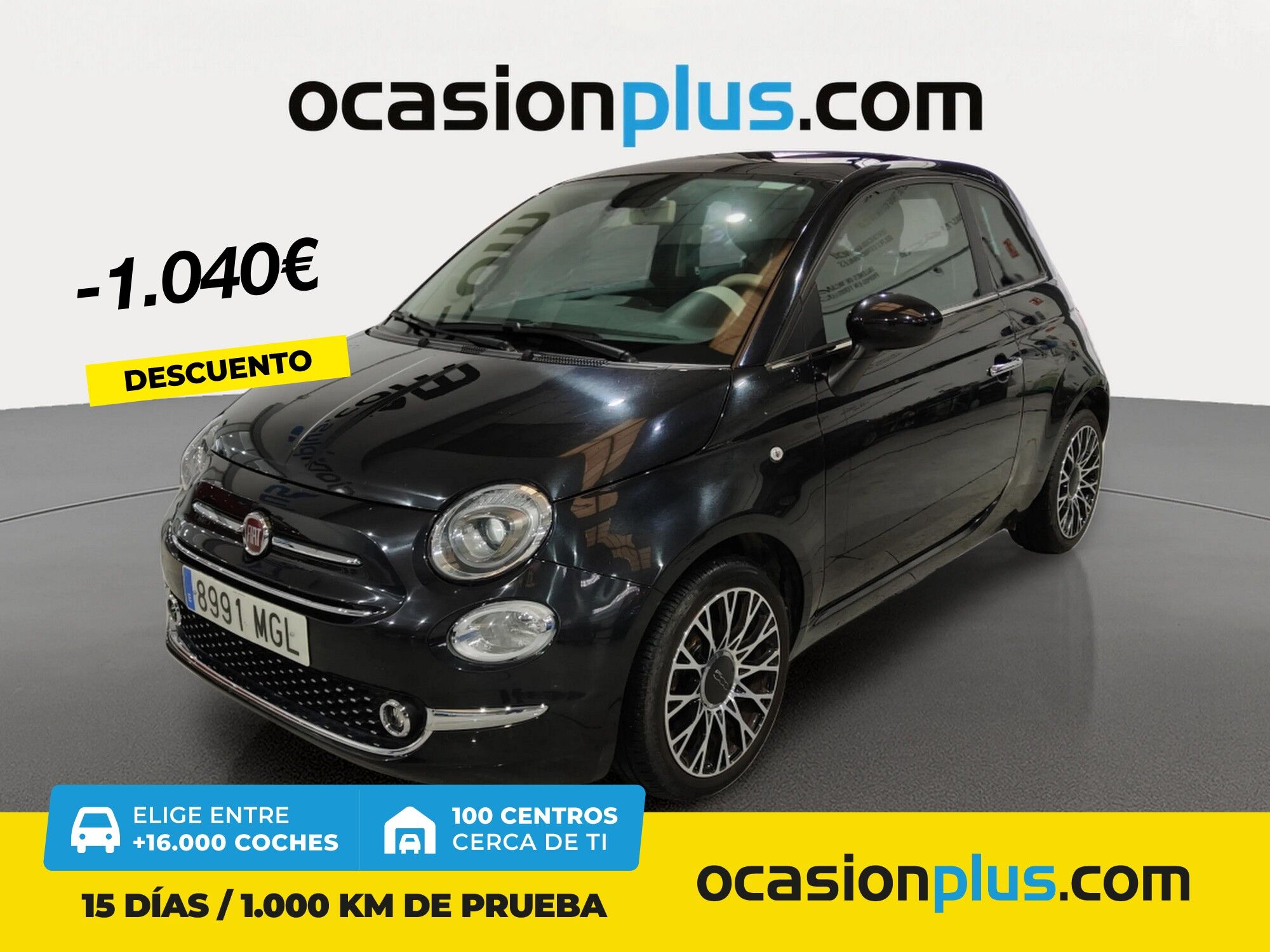 FIAT 500 (1.0 Hybrid Dolcevita 51 kW (70 CV)) en Madrid