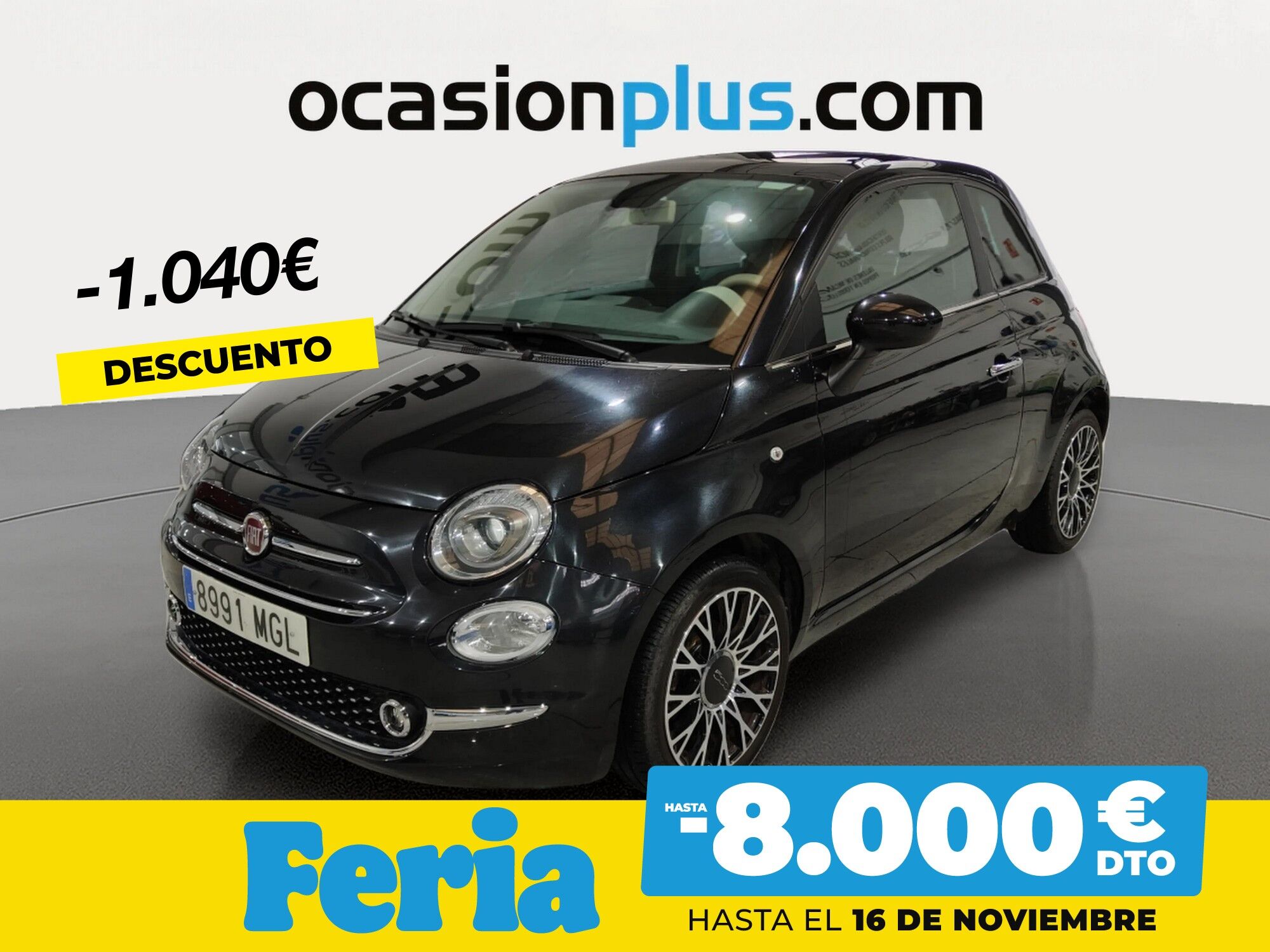 FIAT 500 (1.0 Hybrid Dolcevita 51 kW (70 CV)) en Madrid