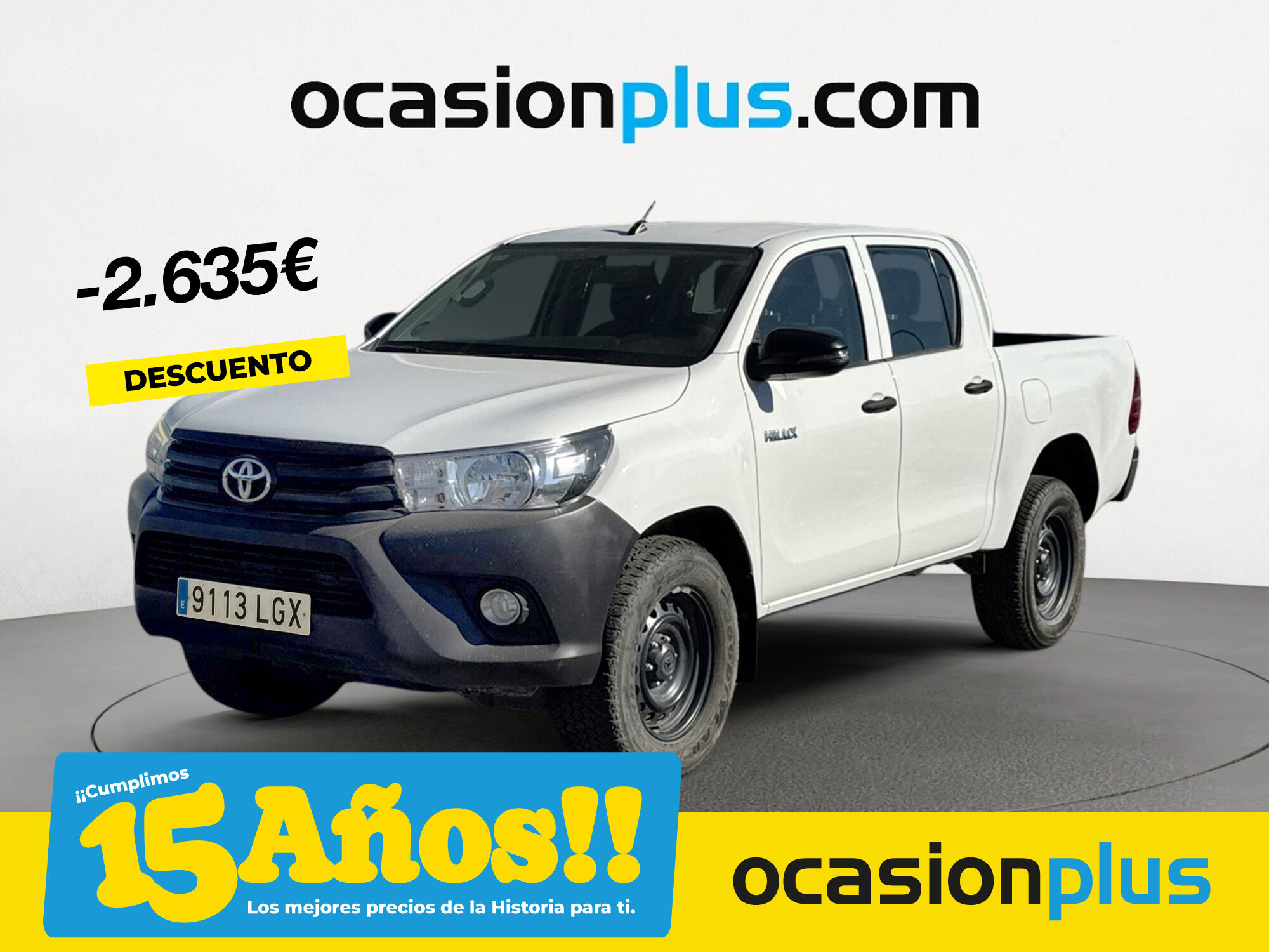 TOYOTA Hilux (2.4 D-4D Doble Cabina GX 110 kW (150 CV)) en Madrid