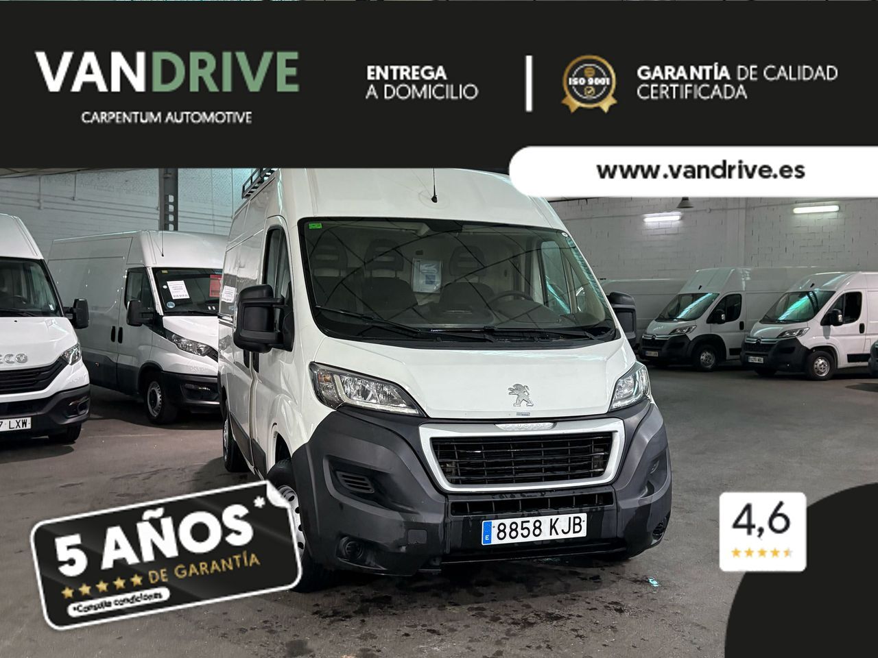 Foto del PEUGEOT Boxer Furgón 2.2BlueHDI 333 L2H2 S&S 120