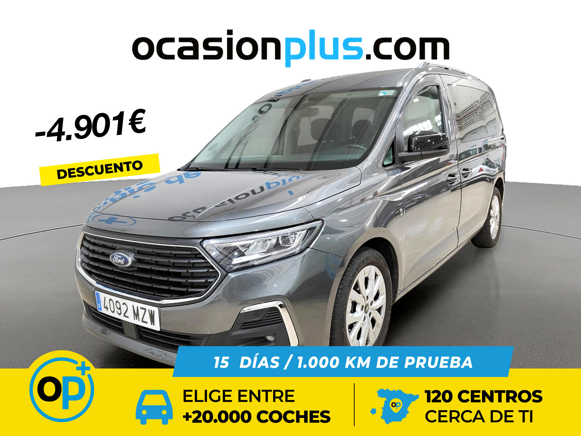 FORD Tourneo Connect (2.0 Ecoblue Titanium Auto 90 kW (122 CV)) en Madrid