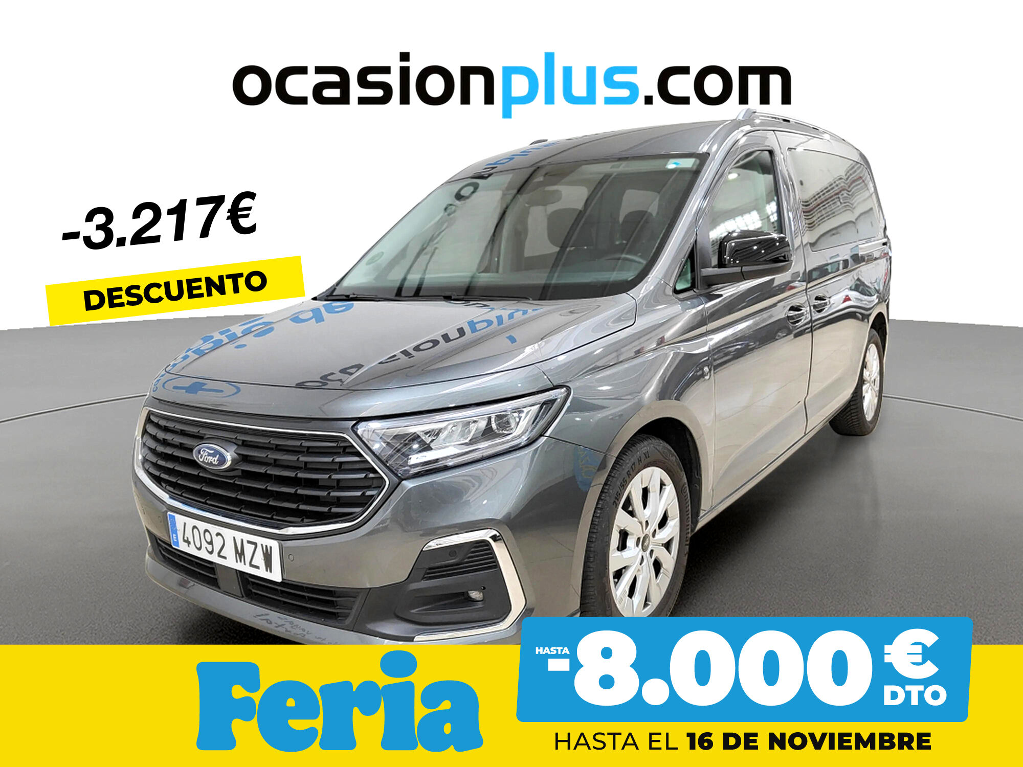 FORD Tourneo Connect (2.0 Ecoblue Titanium Auto 90 kW (122 CV)) en Madrid
