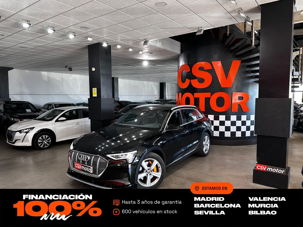 AUDI e-tron (Advanced 55 quattro) en Madrid