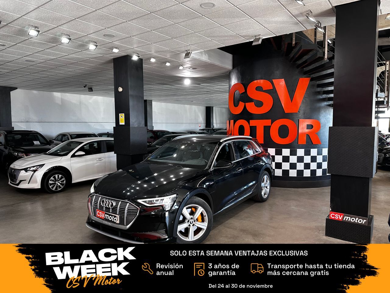 AUDI e-tron (Advanced 55 quattro) en Madrid