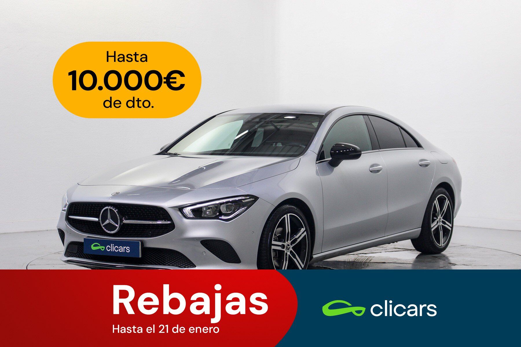 MERCEDES Clase CLA (CLA 180 7G-DCT) en Madrid