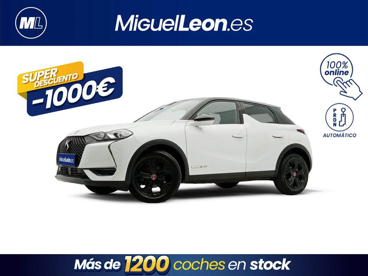 DS DS3 Crossback (PureTech 96kW PERFORMANCE LINE AUTO.) en Palmas, Las
