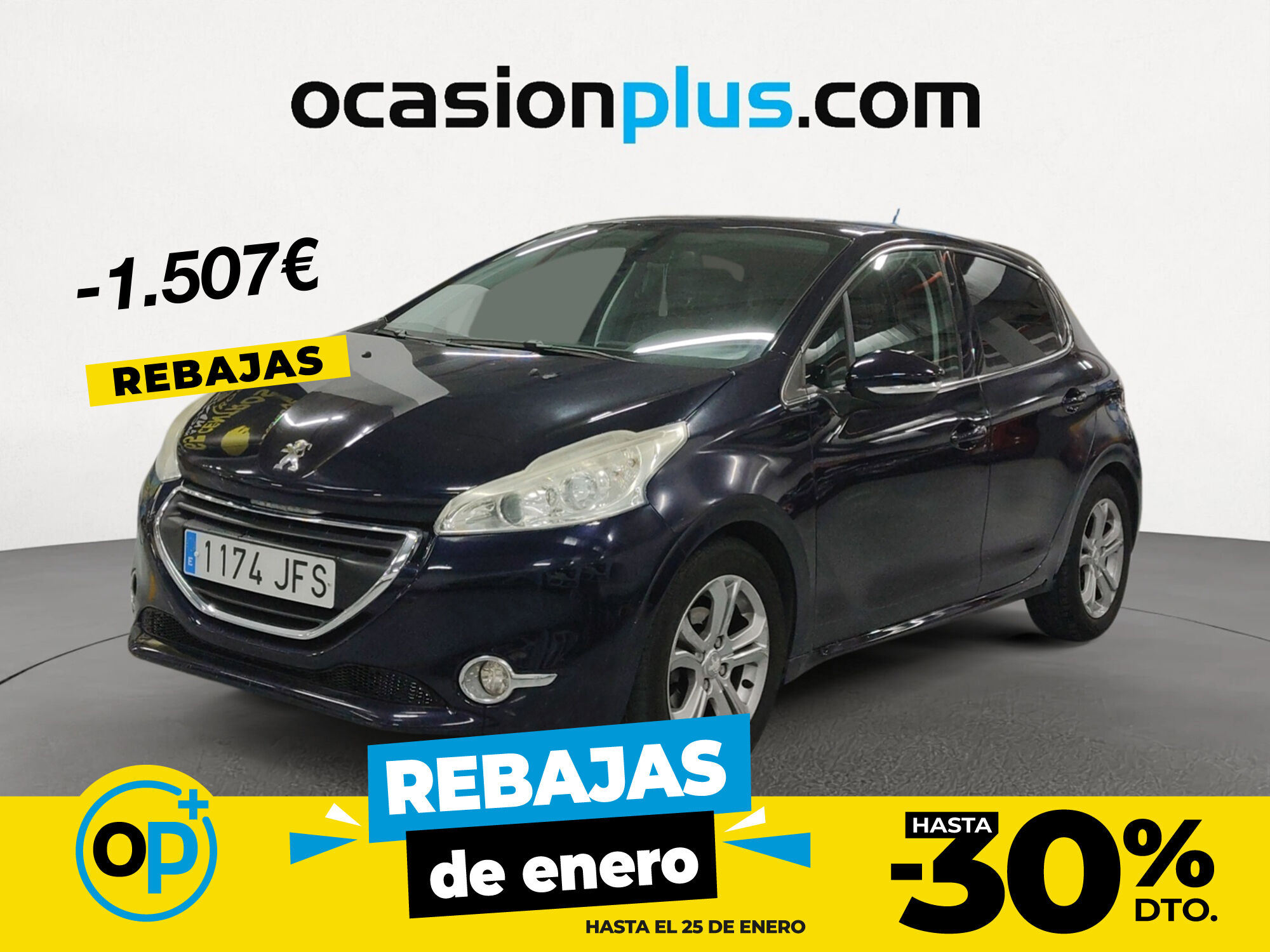 PEUGEOT 208 (1.6 e-HDI Allure 68 kW (92 CV)) en Madrid