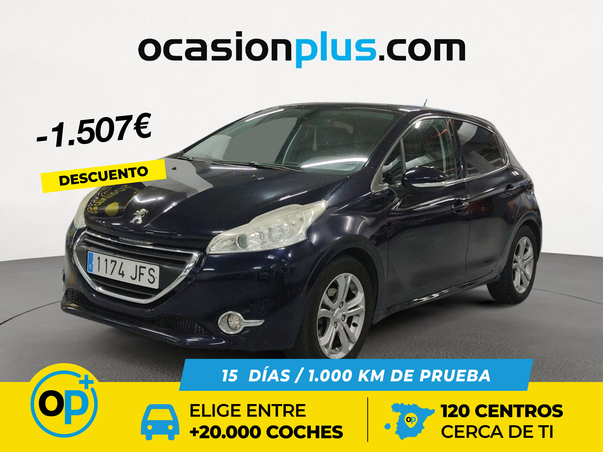 PEUGEOT 208 (1.6 e-HDI Allure 68 kW (92 CV)) en Madrid