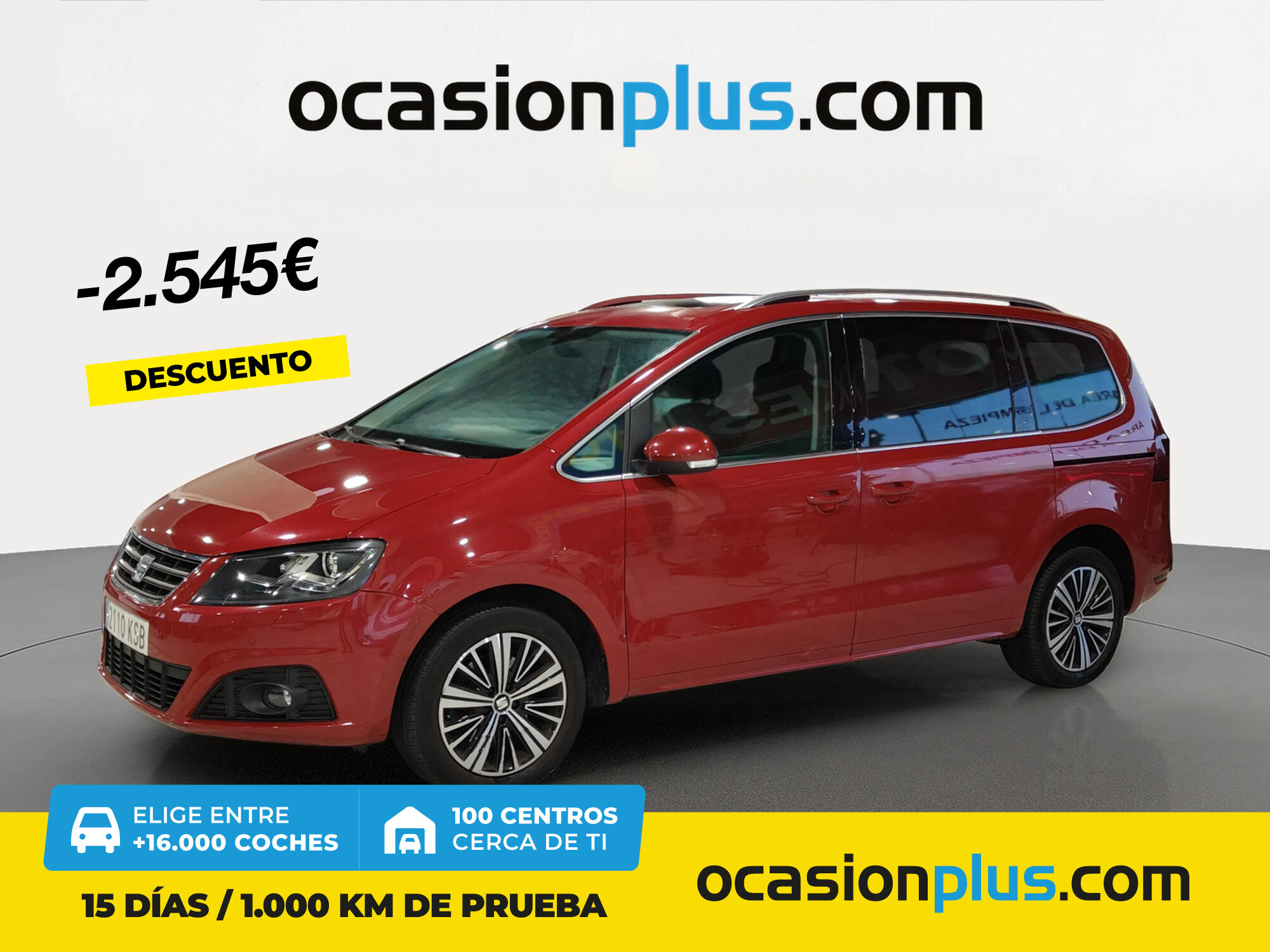SEAT Alhambra (2.0 TDI Style Travel DSG 110 kW (150 CV)) en Madrid