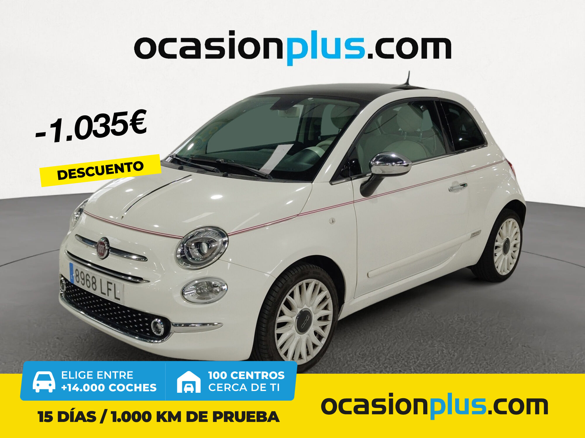 FIAT 500 (1.2 Dolcevita 51 kW (69 CV)) en Madrid