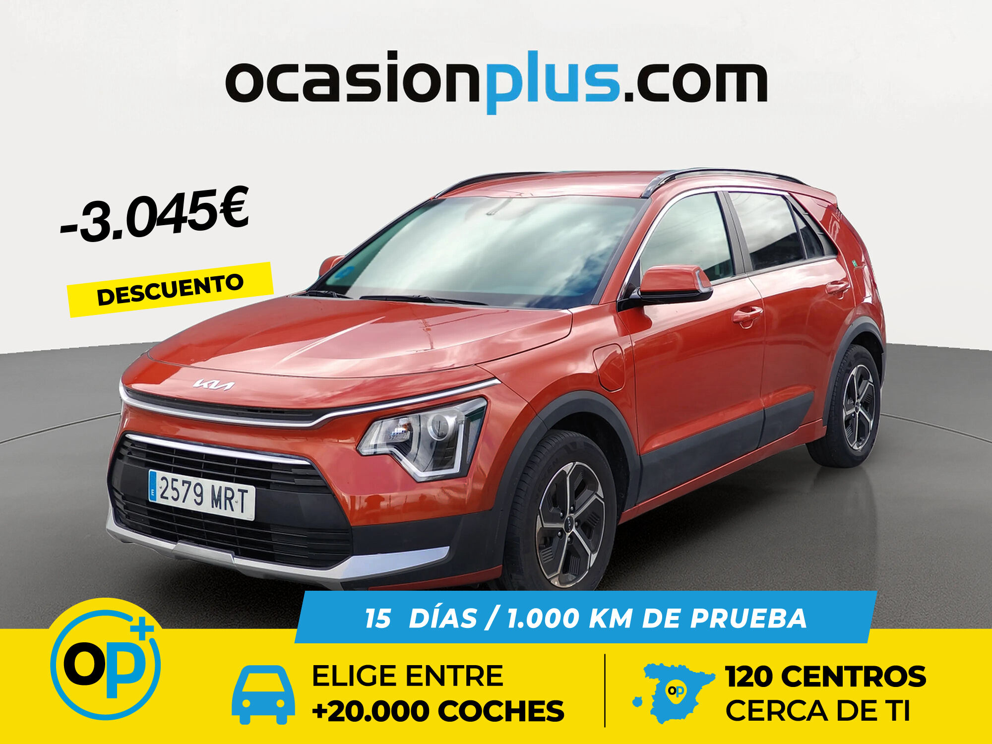 KIA Niro (1.6 GDi PHEV Híbrido Concept 135 kW (183 CV)) en Madrid