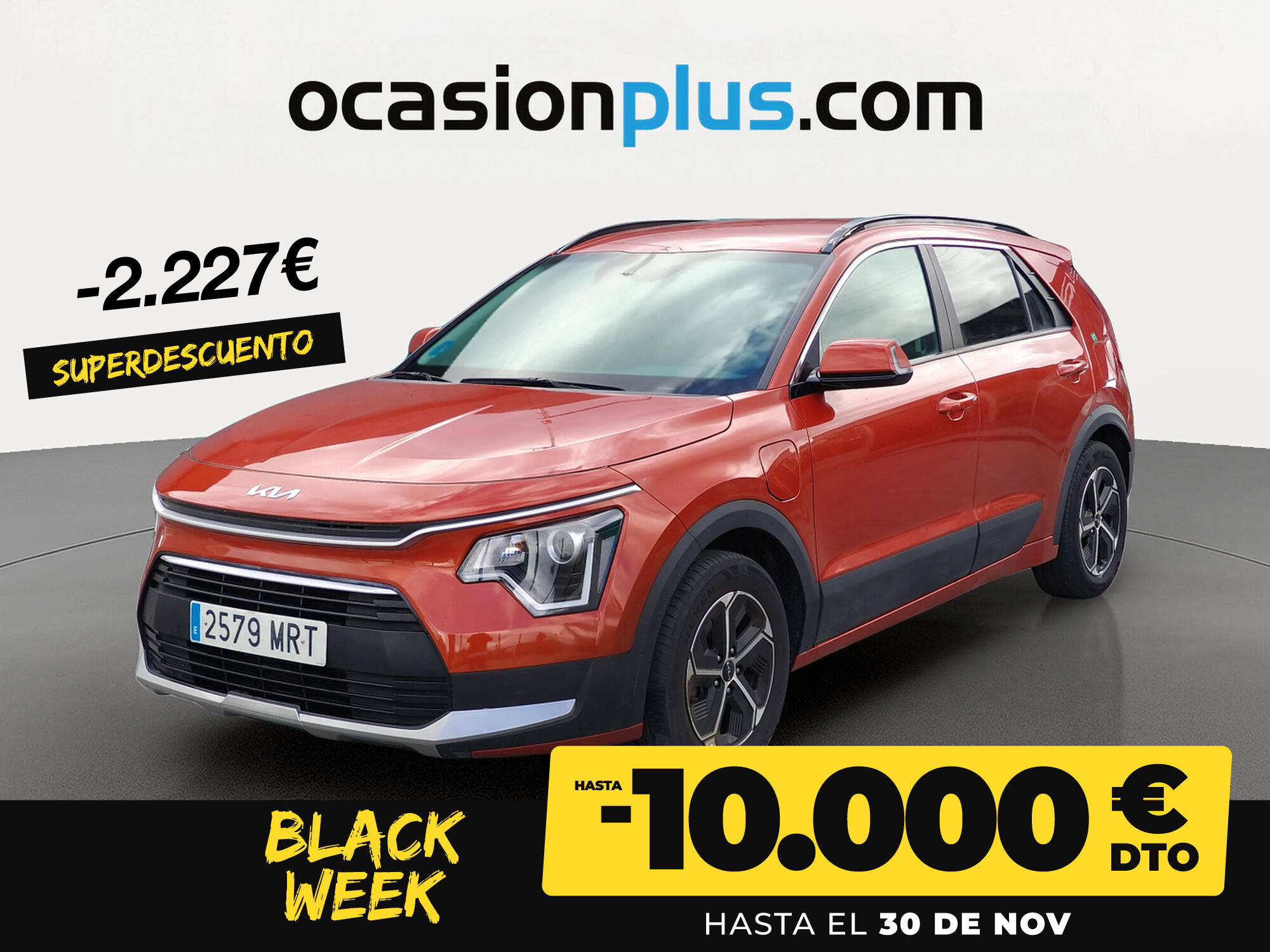 KIA Niro (1.6 GDi PHEV Híbrido Concept 135 kW (183 CV)) en Madrid