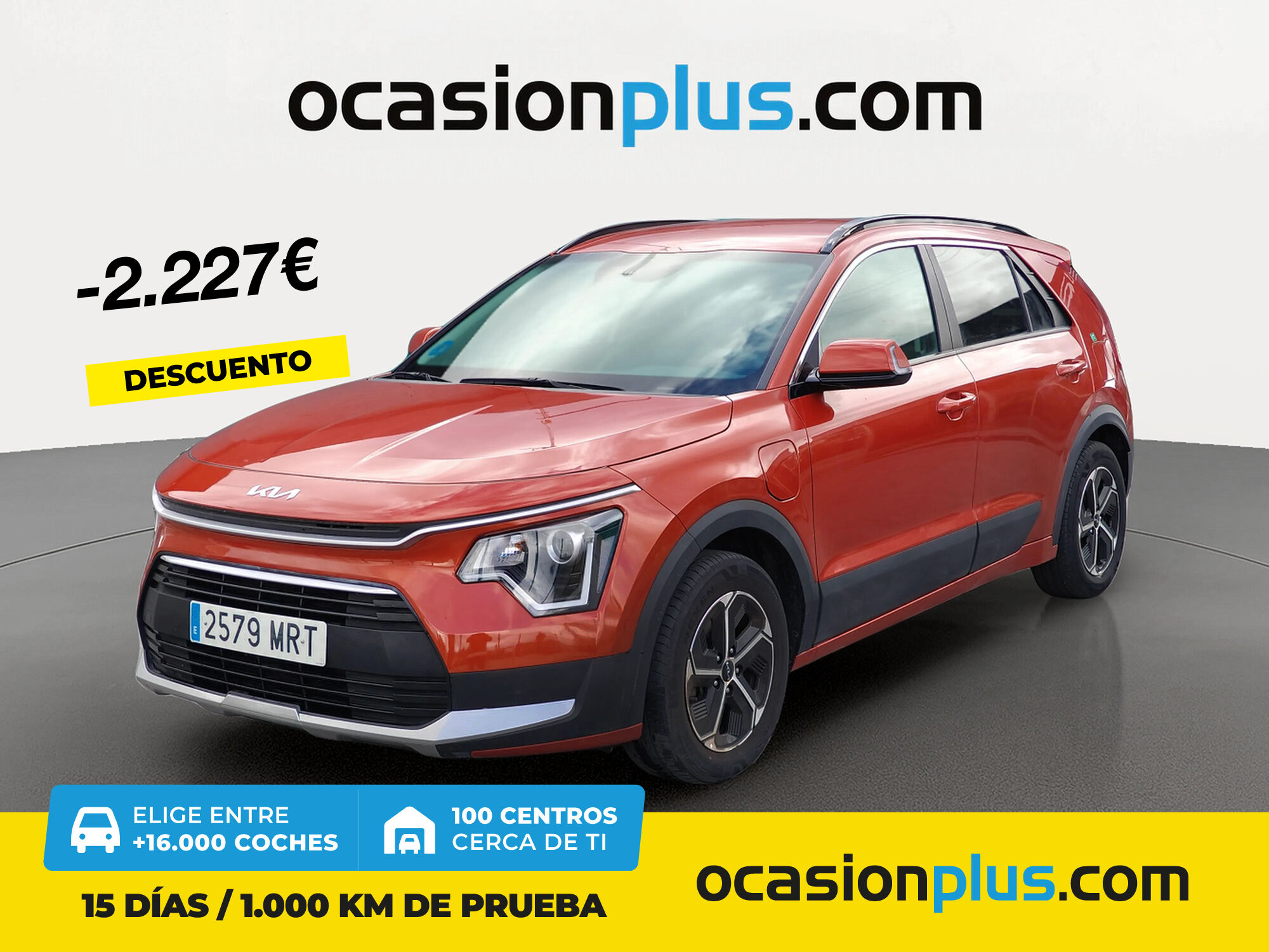 KIA Niro (1.6 GDi PHEV Híbrido Concept 135 kW (183 CV)) en Madrid