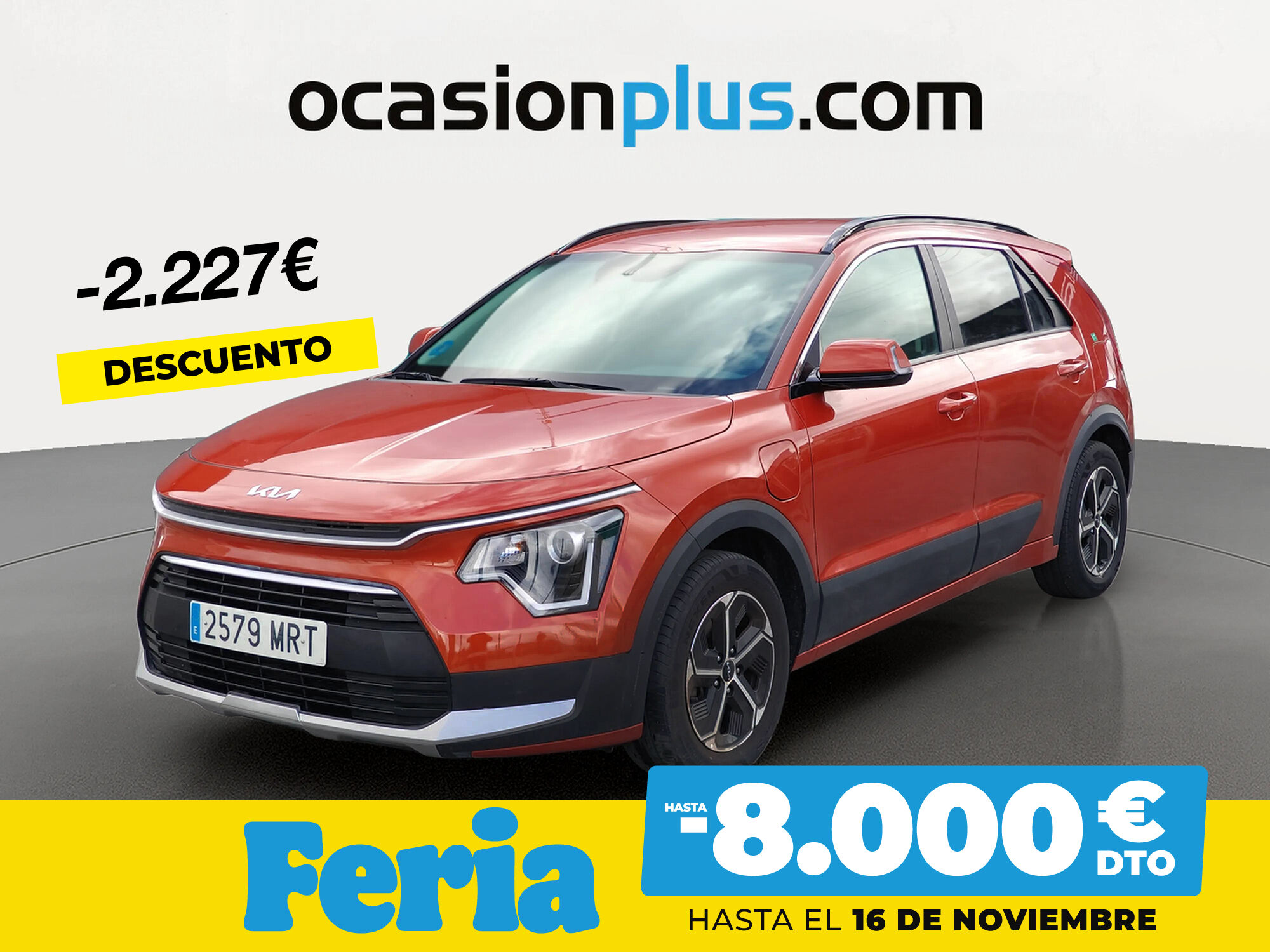 KIA Niro (1.6 GDi PHEV Híbrido Concept 135 kW (183 CV)) en Madrid