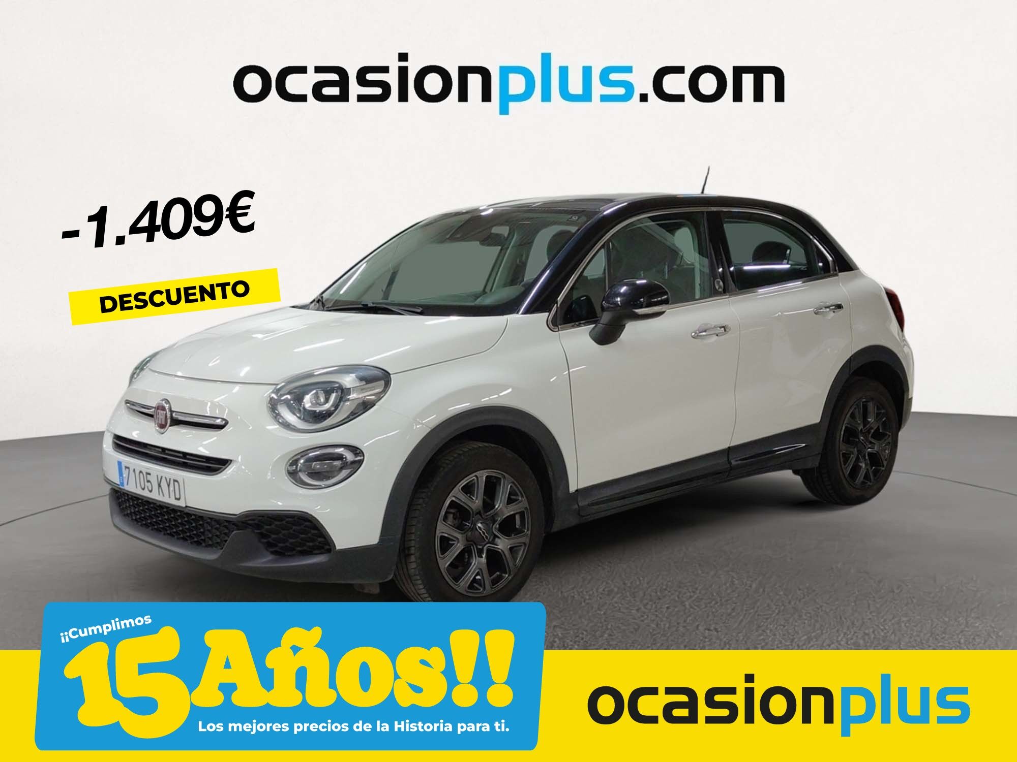 FIAT 500X (1.0 Firefly T3 S&S 120th Aniversario 88 kW (120 CV)) en Madrid