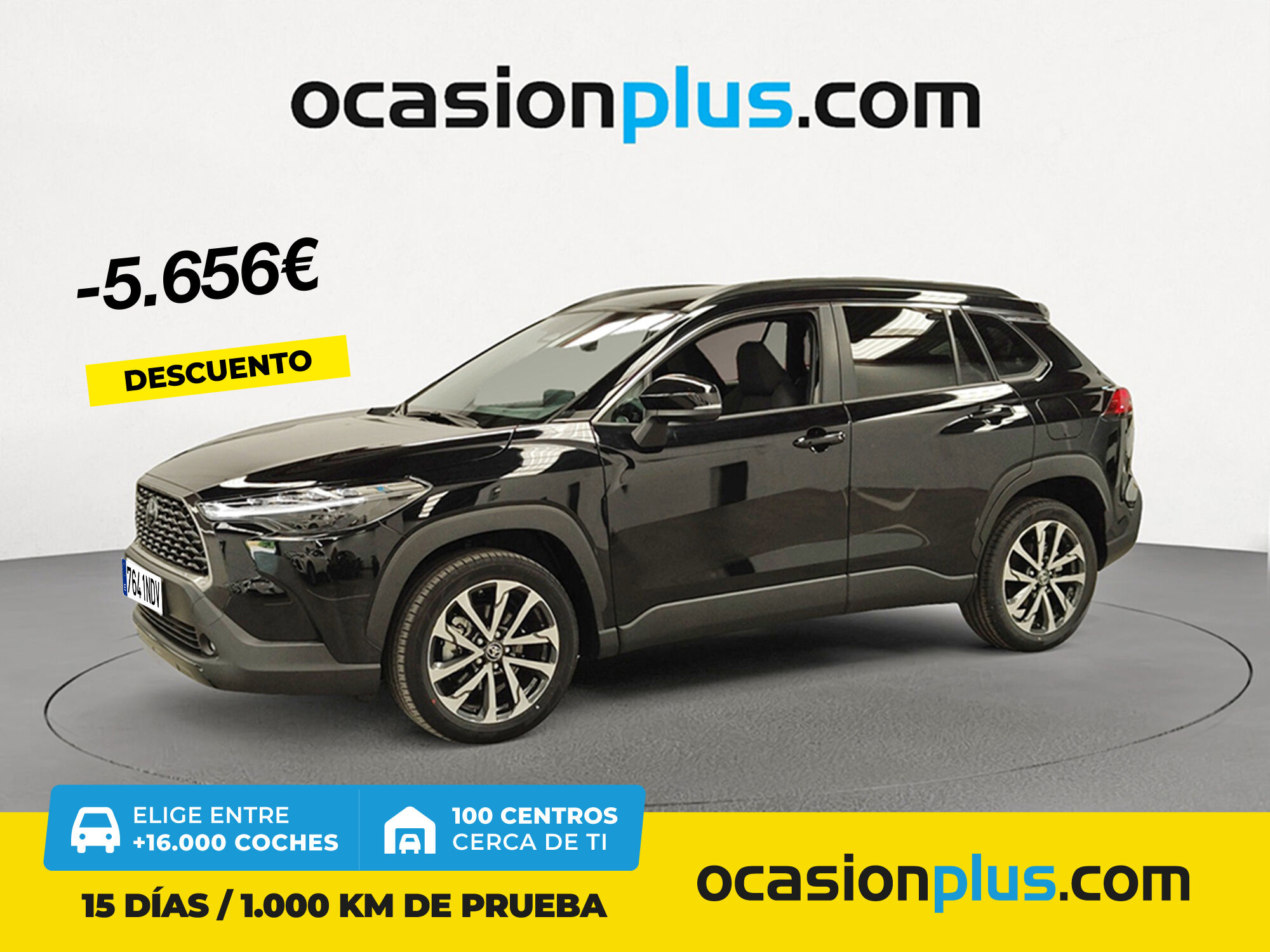 TOYOTA Corolla Cross (1.8 Híbrido Style Auto 103 kW (140 CV)) en Madrid