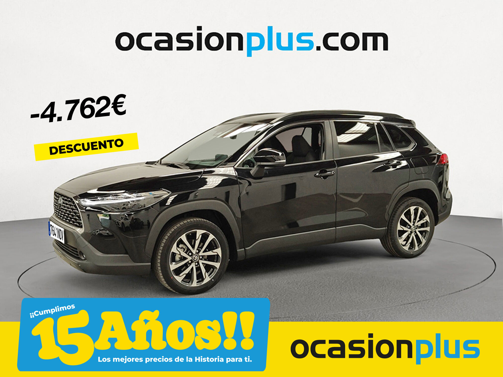 TOYOTA Corolla Cross (1.8 Híbrido Style Auto 103 kW (140 CV)) en Madrid