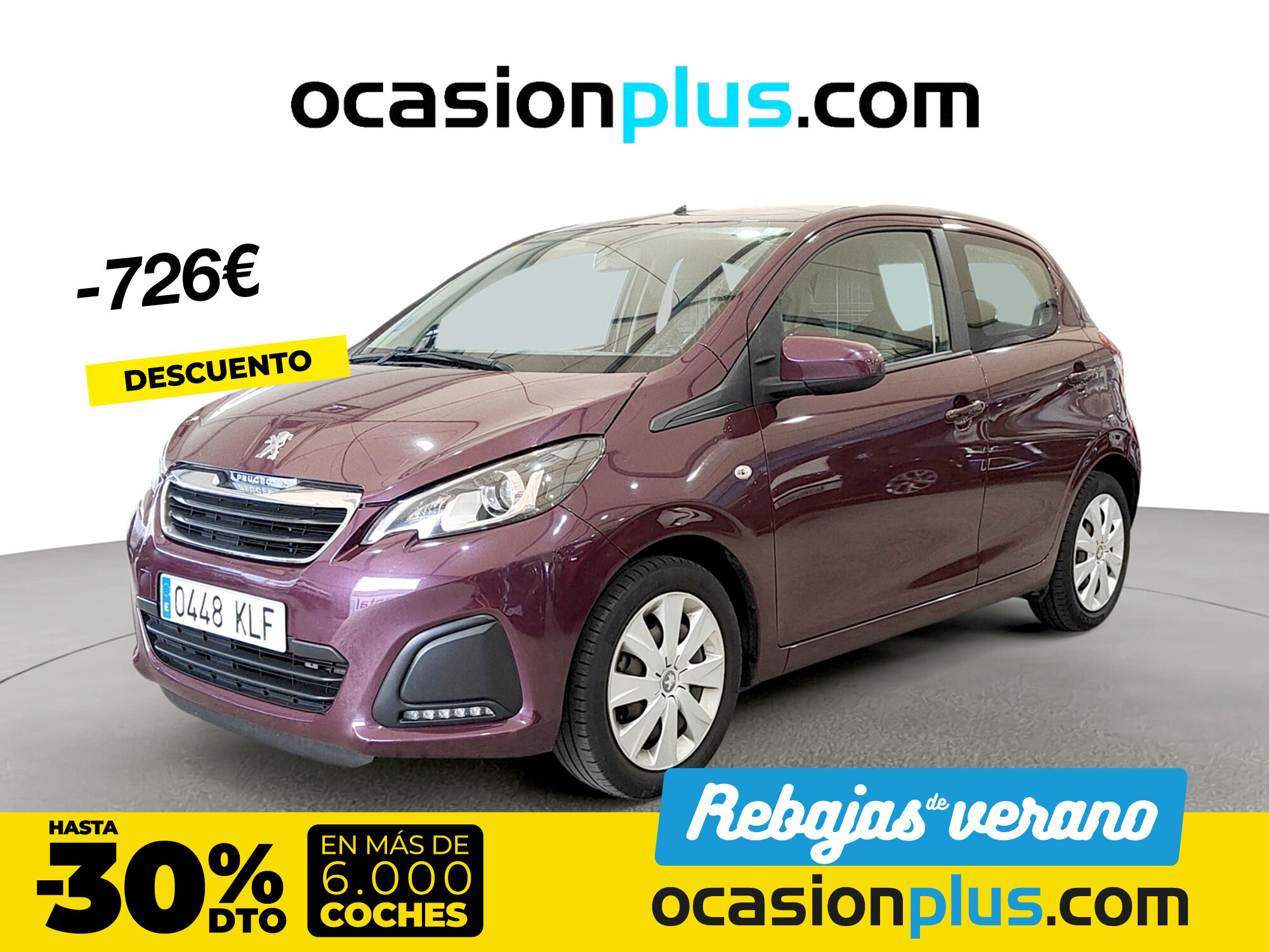 PEUGEOT 108 (1.2 PureTech Active 60 kW (82 CV)) en Madrid