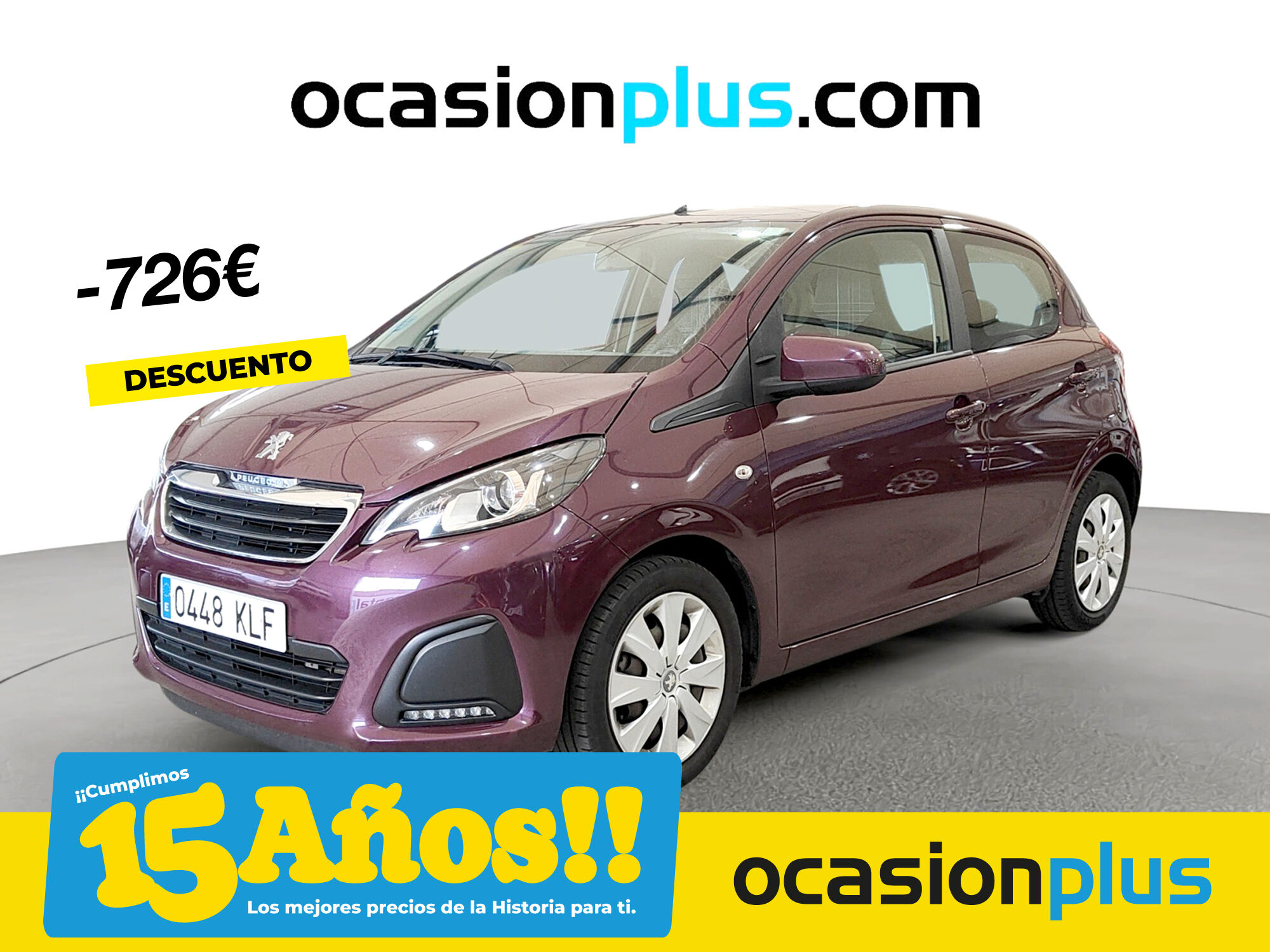 PEUGEOT 108 (1.2 PureTech Active 60 kW (82 CV)) en Madrid